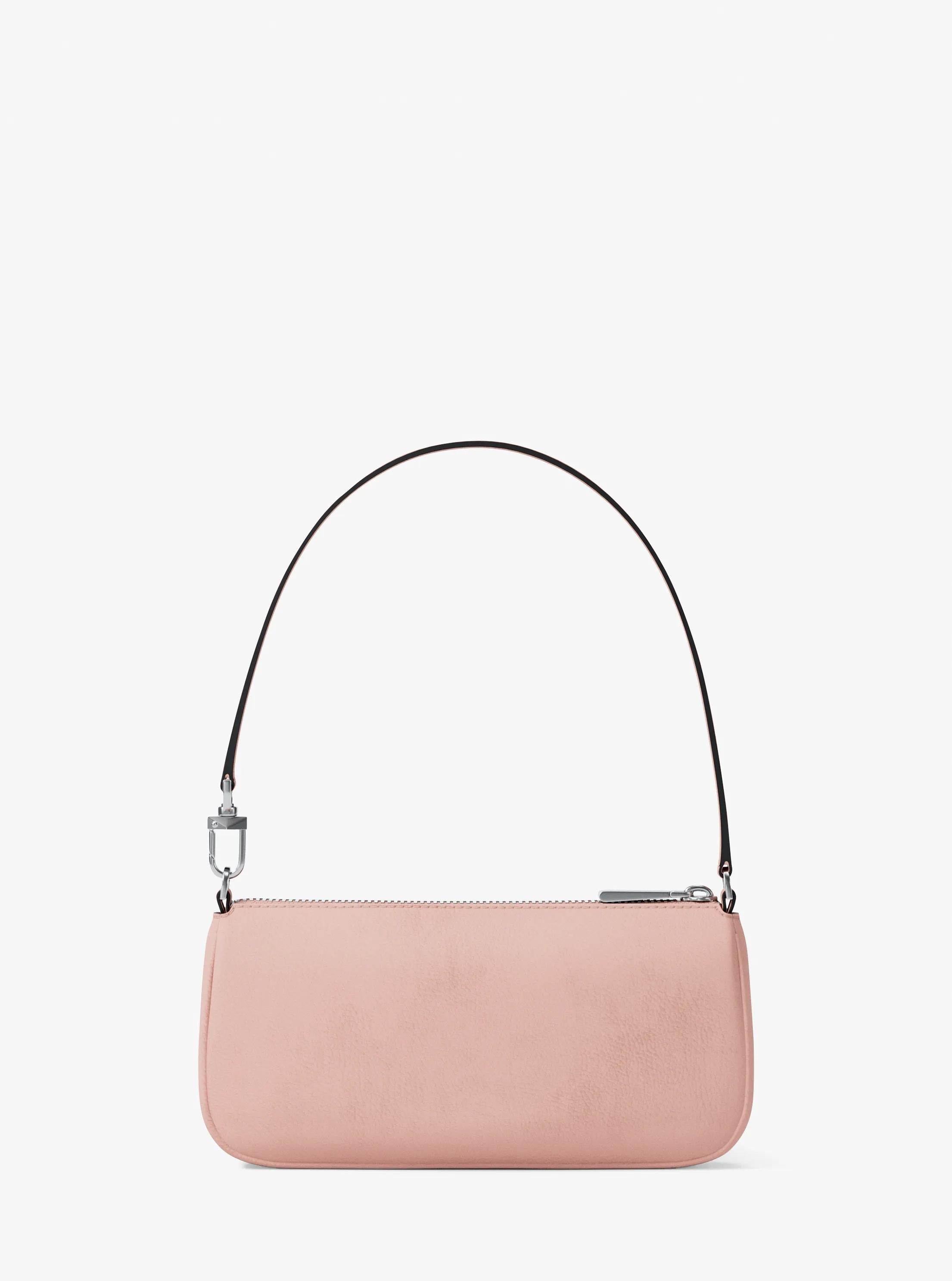 Zoe Small Nubuck Convertible Pochette Designer Handbag Fashion Shoulder Bag