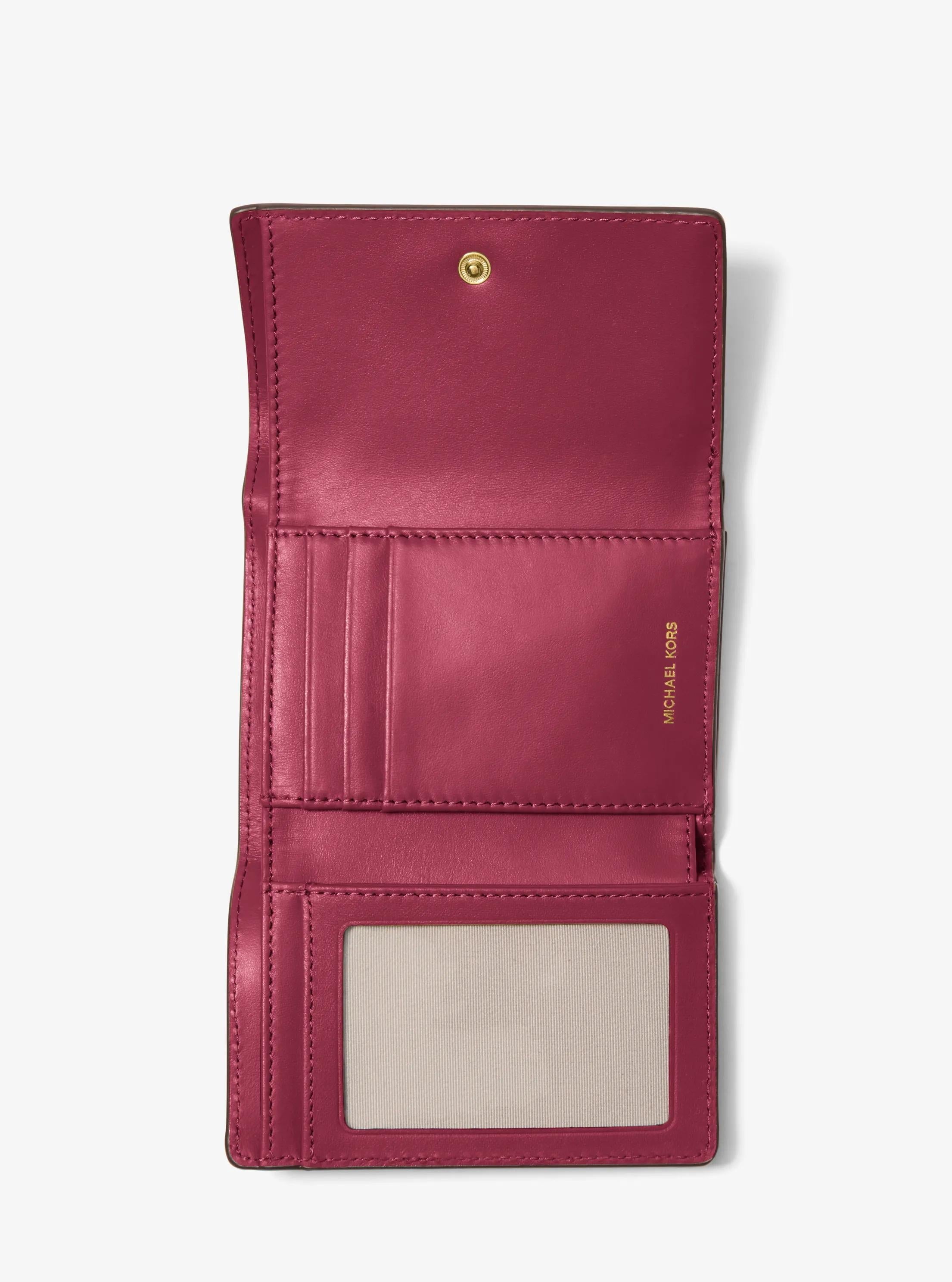 Bryant Medium Pebbled Leather Wallet Designer Wallet Card Holder