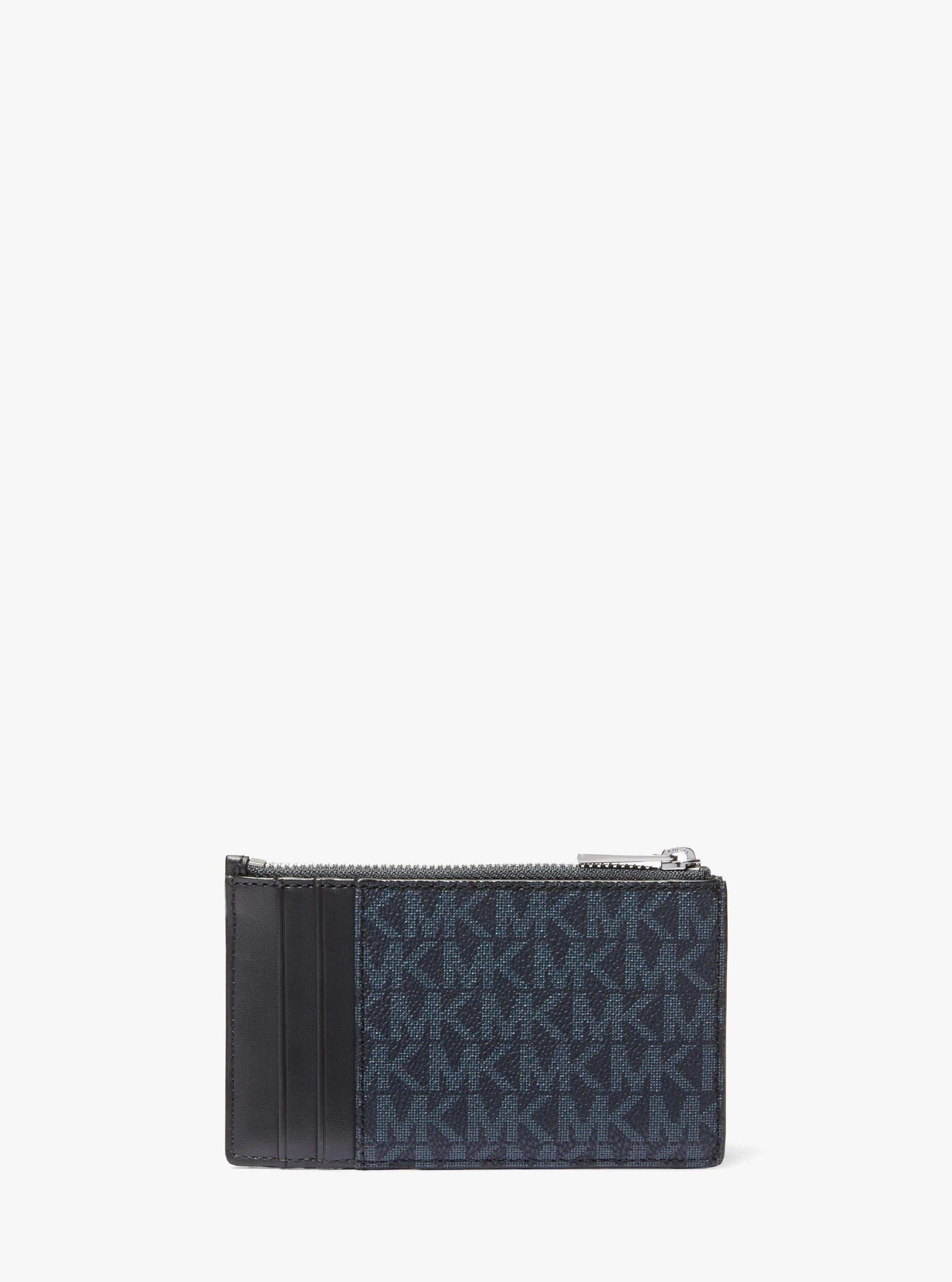 Cooper Slim Signature Logo Zip Wallet Designer Wallet Card Holder