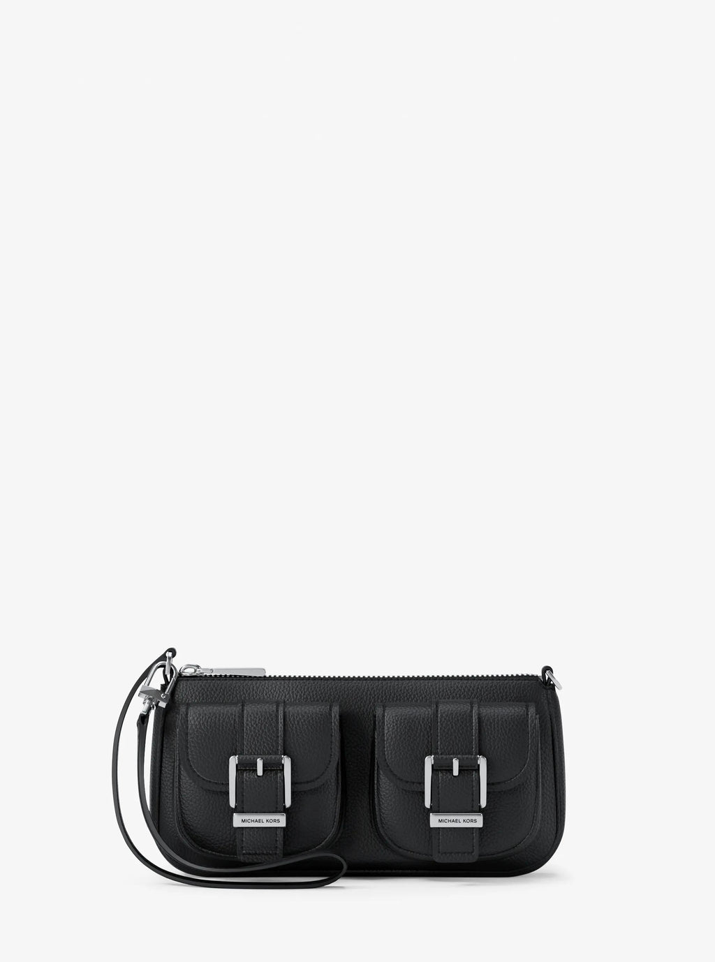 Zoe Small Pebbled Leather Pochette Designer Handbag Fashion Shoulder Bag