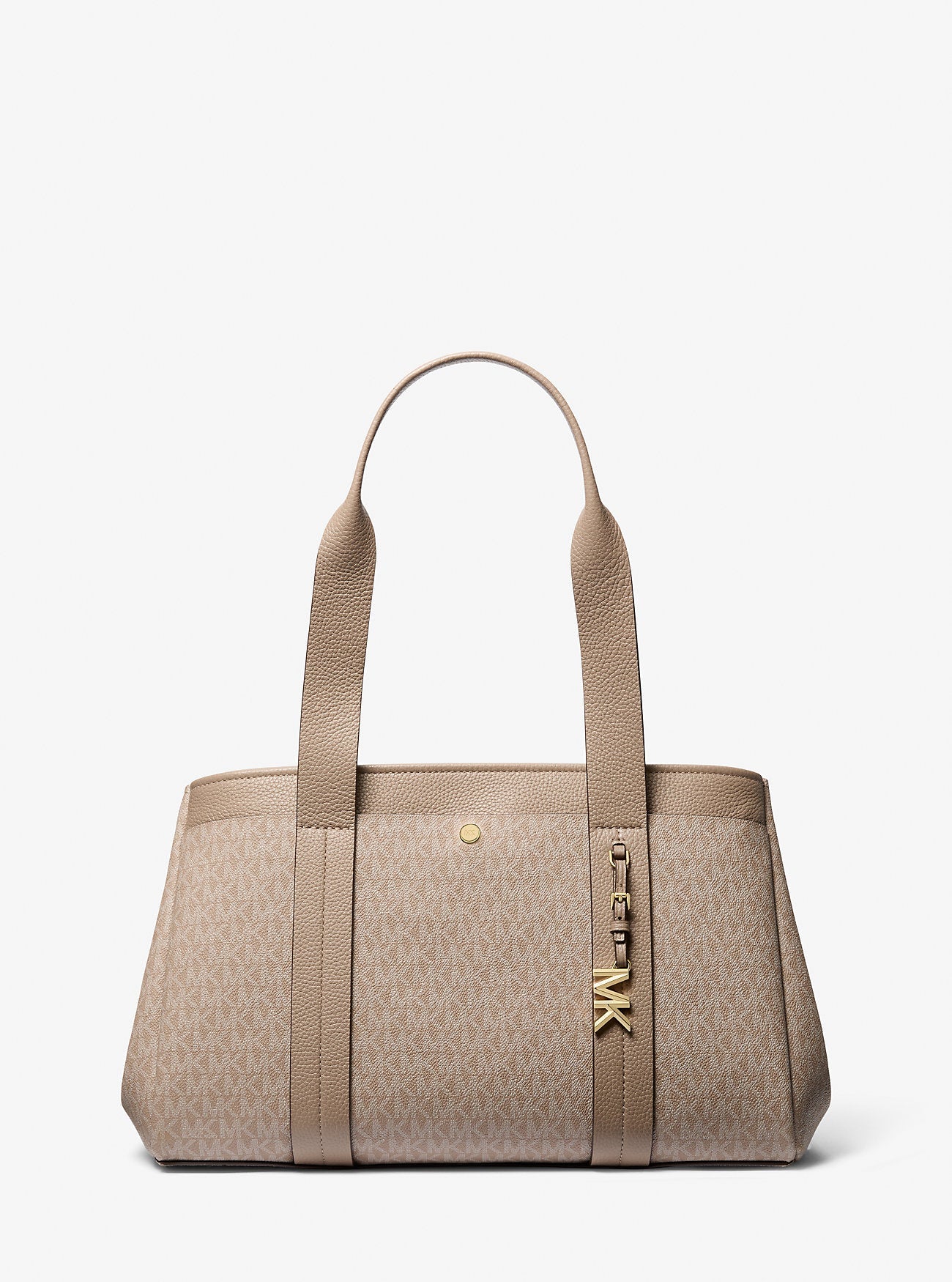 Romee Large Signature Logo and Leather Tote Bag Designer Handbag Fashion Shoulder Bag