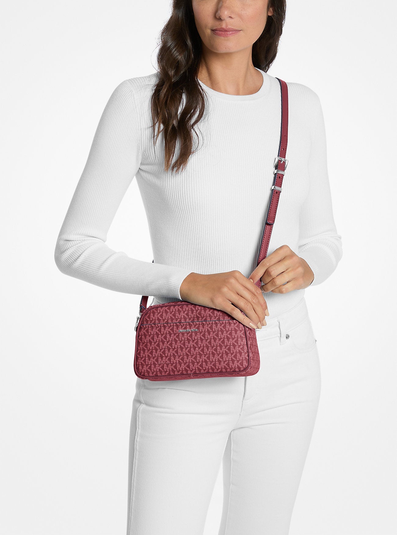 Jet Set Small Signature Logo Camera Crossbody Bag Designer Handbag Fashion Shoulder Bag