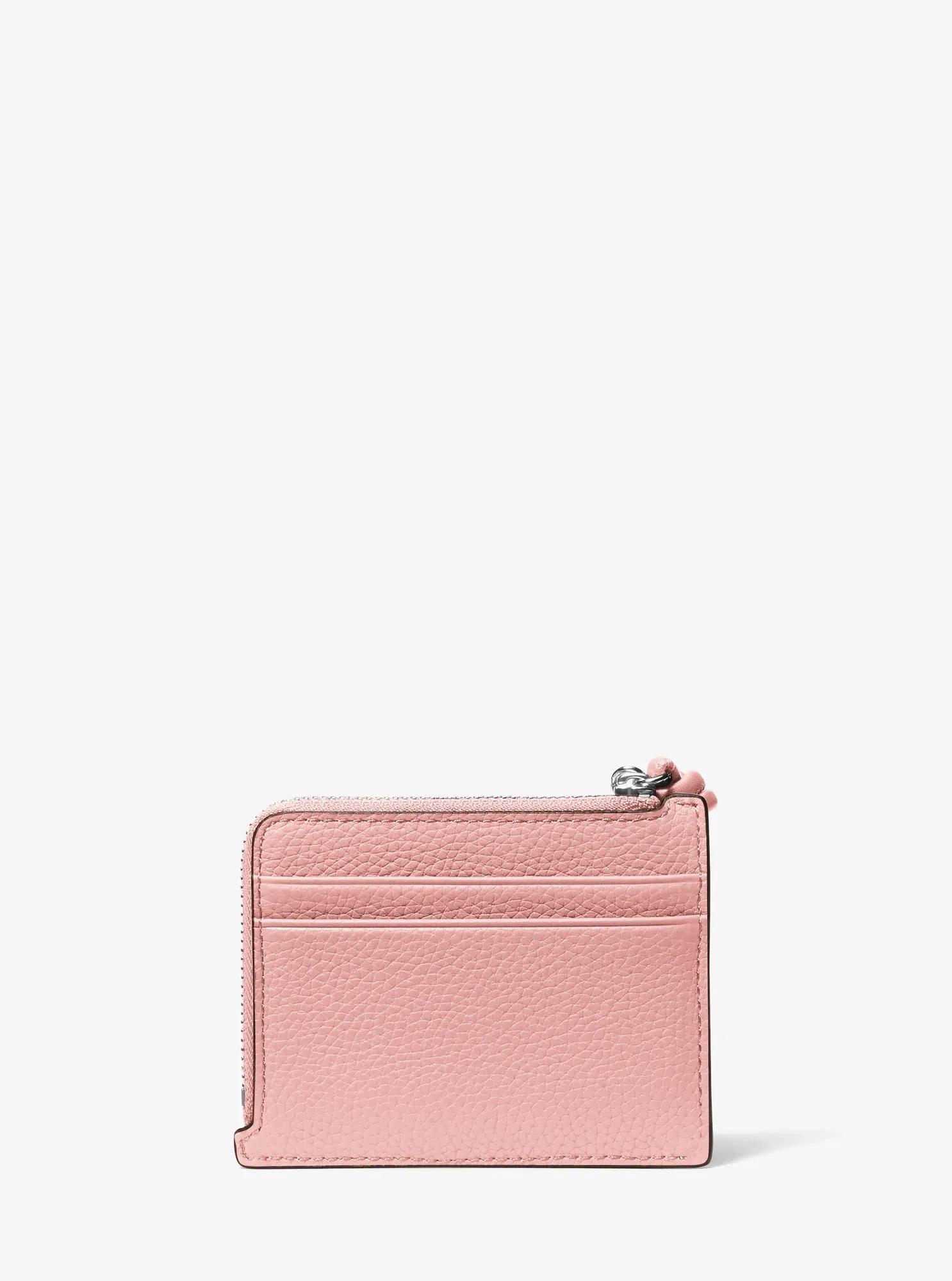 Jet Set Small Pebbled Leather Card Case Wristlet Designer Handbag Fashion Shoulder Bag