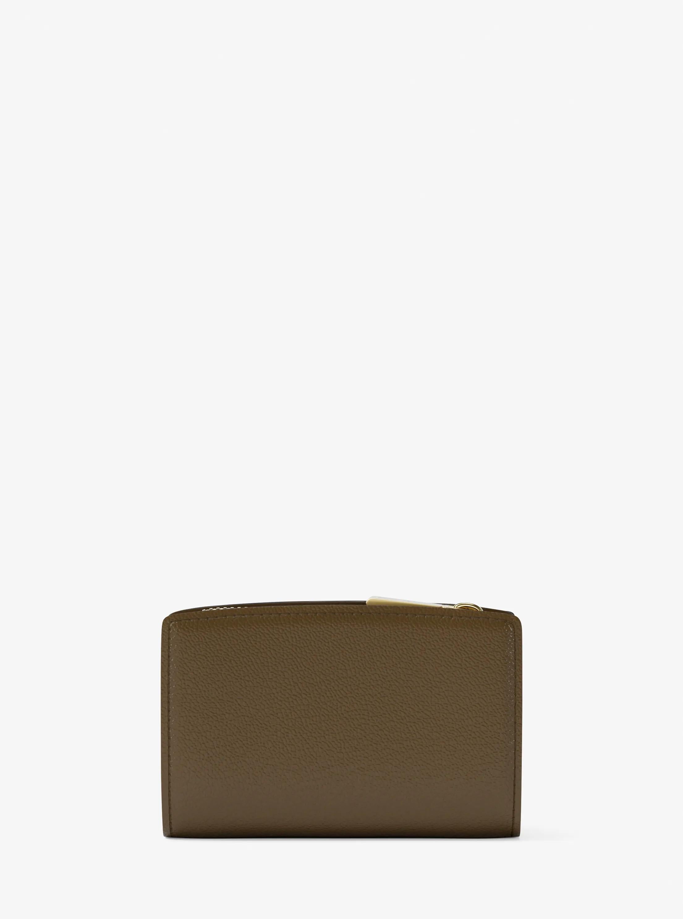 Bryant Medium Pebbled Leather Wallet Designer Wallet Card Holder