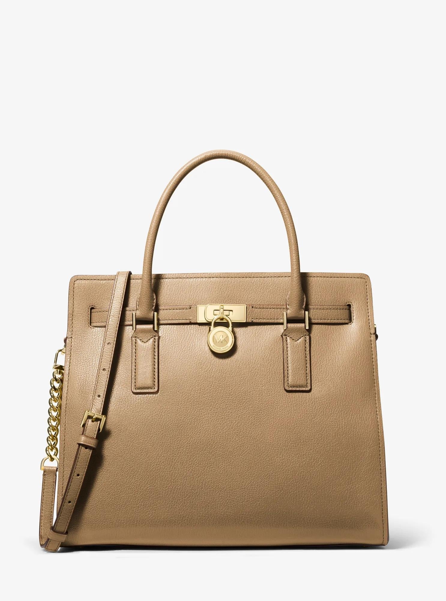 Hamilton Moderne Large Leather Satchel Designer Handbag Fashion Shoulder Bag