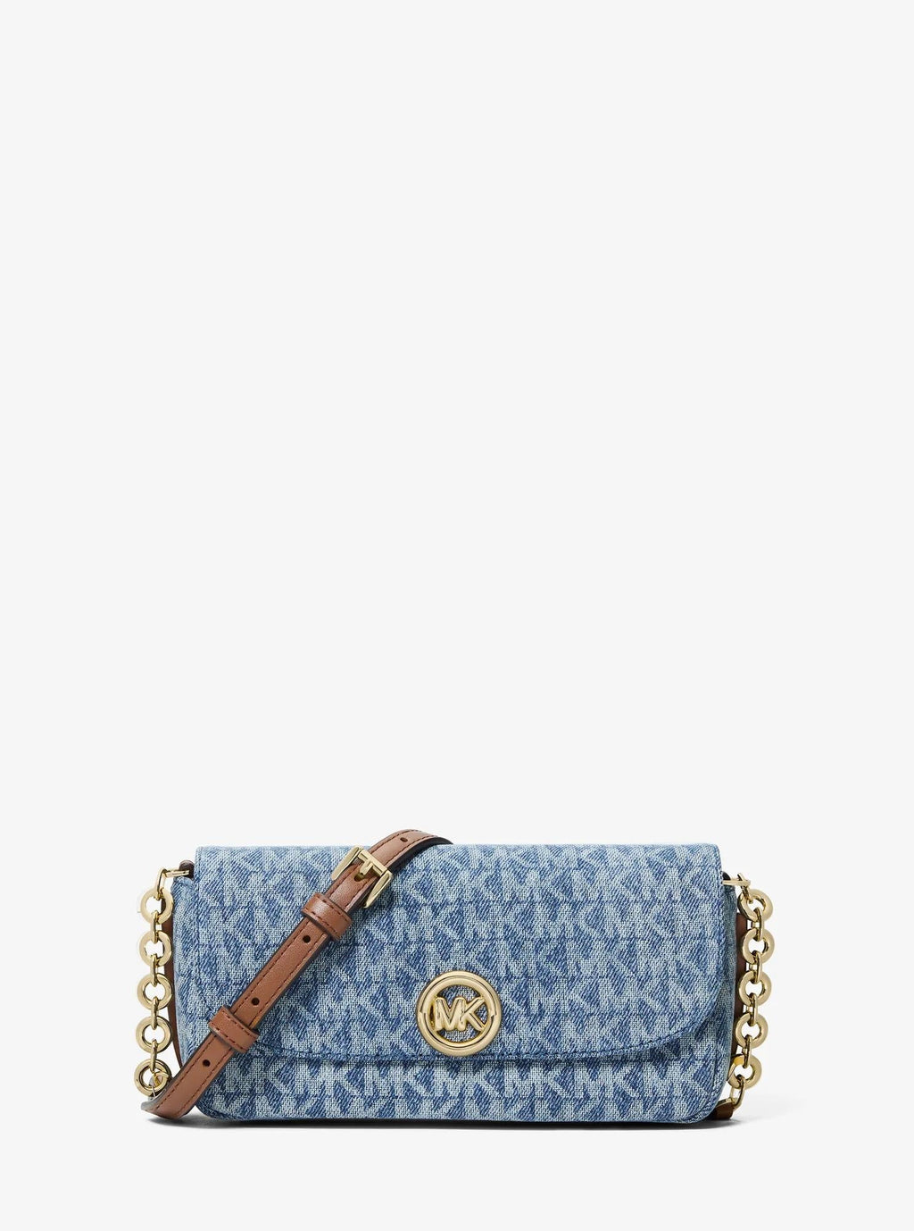 Nolita Small Logo Jacquard Denim Crossbody Bag Designer Handbag Fashion Shoulder Bag