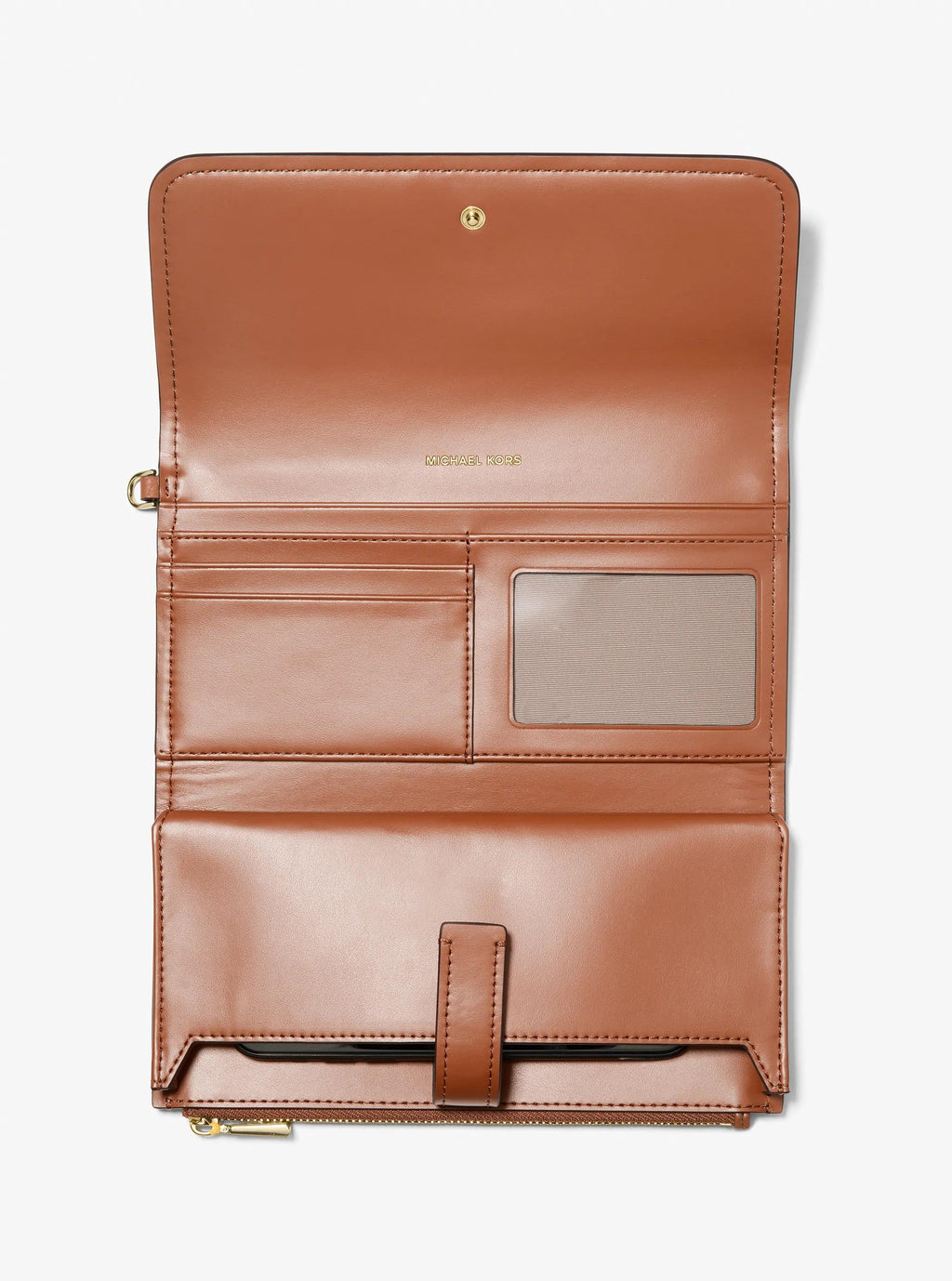 Jet Set Medium Pebbled Leather Smartphone Wristlet Designer Handbag Fashion Shoulder Bag