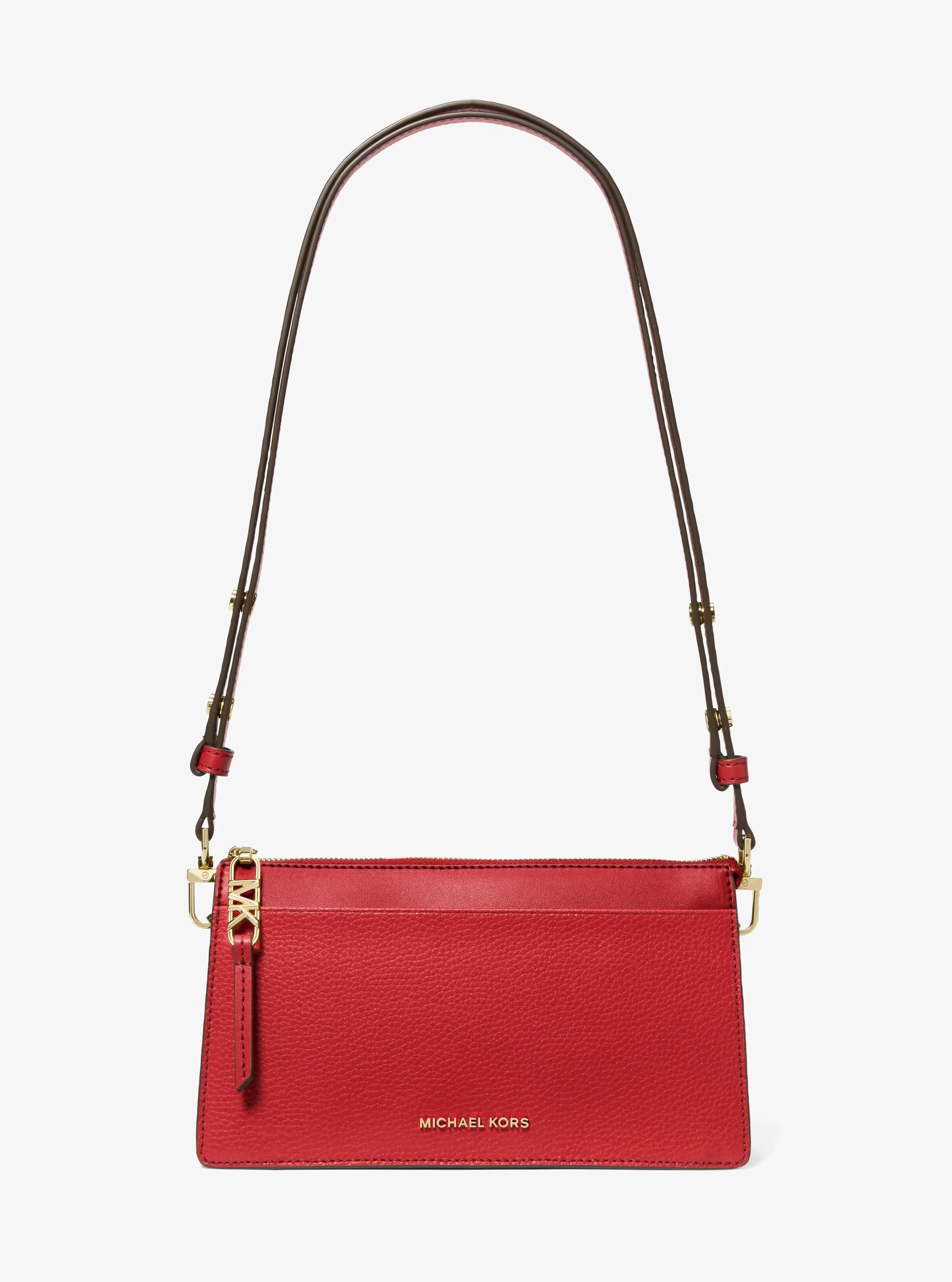 Empire Large Leather Convertible Crossbody Bag Designer Handbag Fashion Shoulder Bag