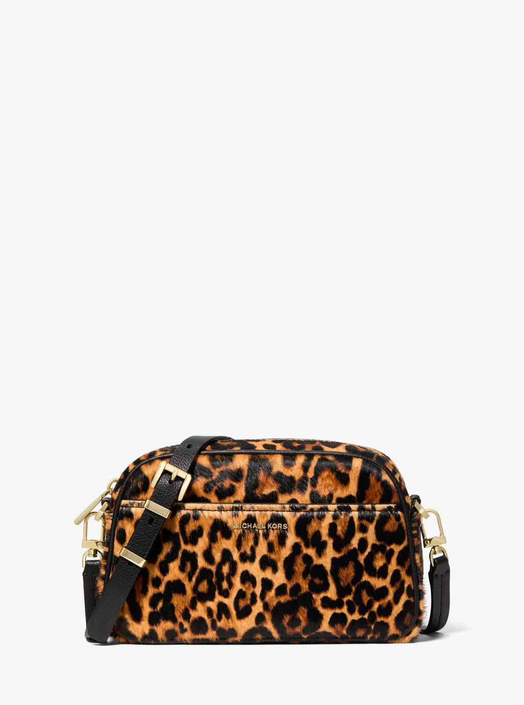 Jet Set Small Leopard Print Calf Hair Camera Crossbody Bag Designer Handbag Fashion Shoulder Bag