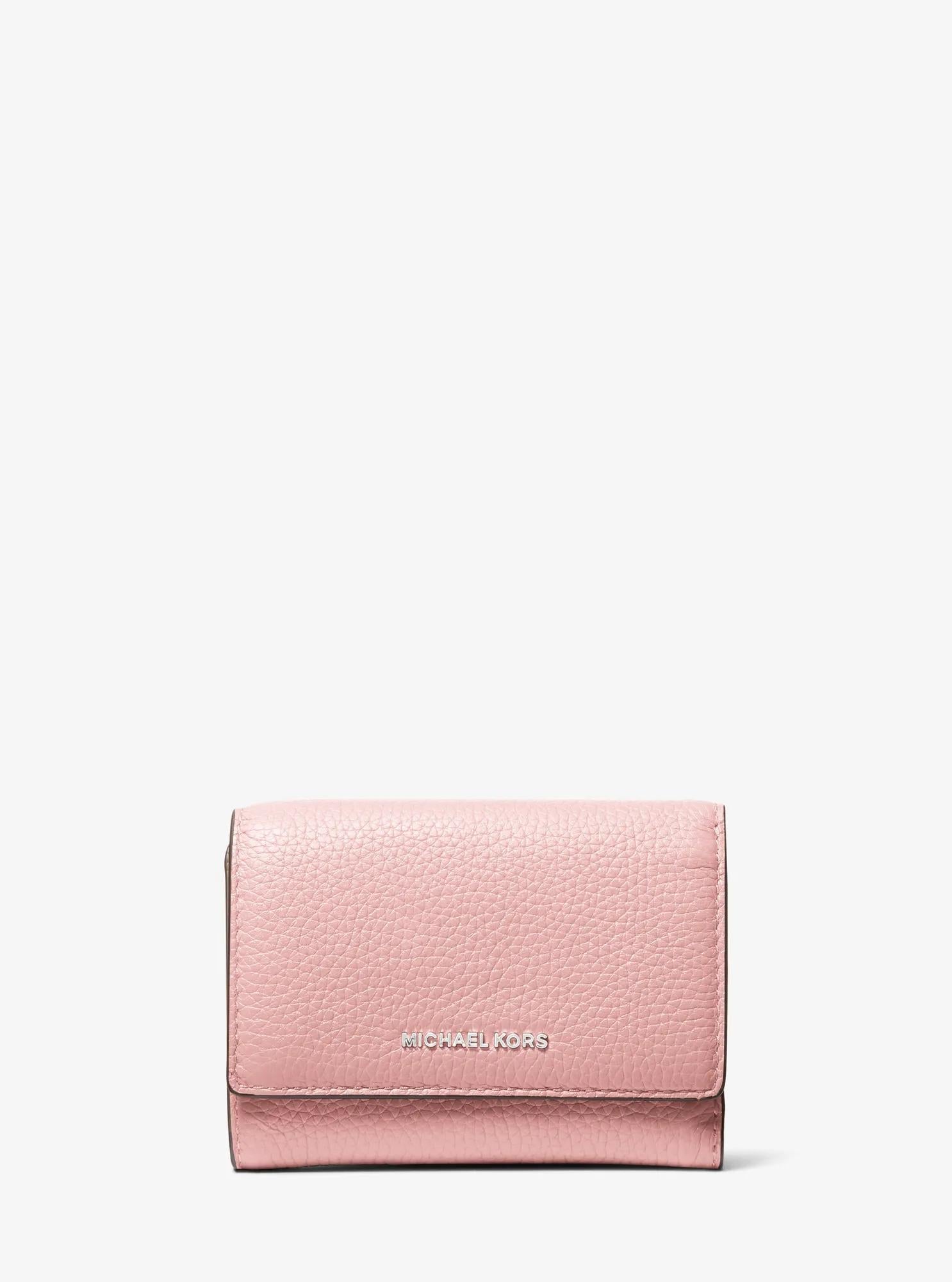 Bryant Medium Pebbled Leather Wallet Designer Wallet Card Holder