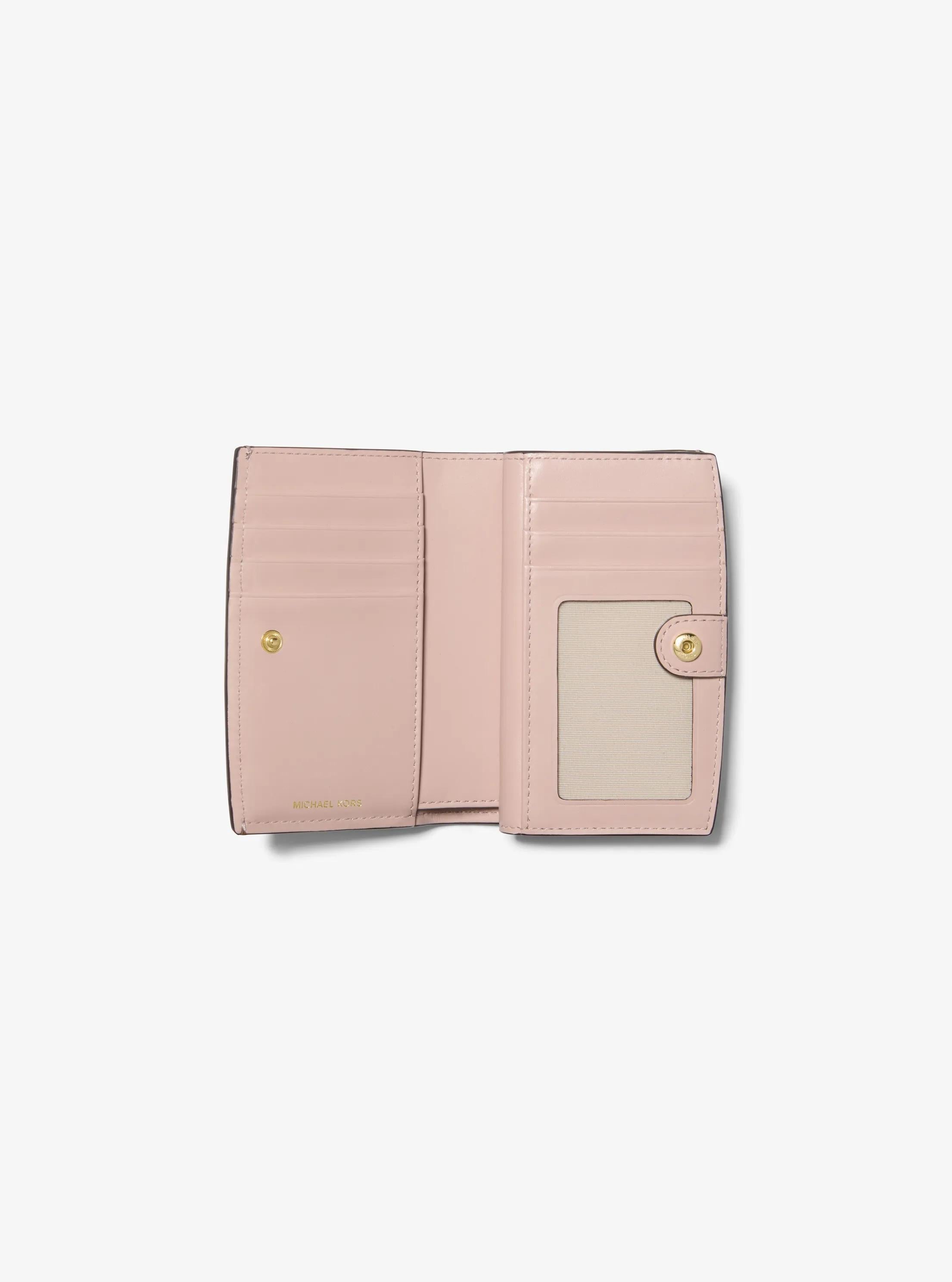 Bryant Medium Pebbled Leather Wallet Designer Wallet Card Holder