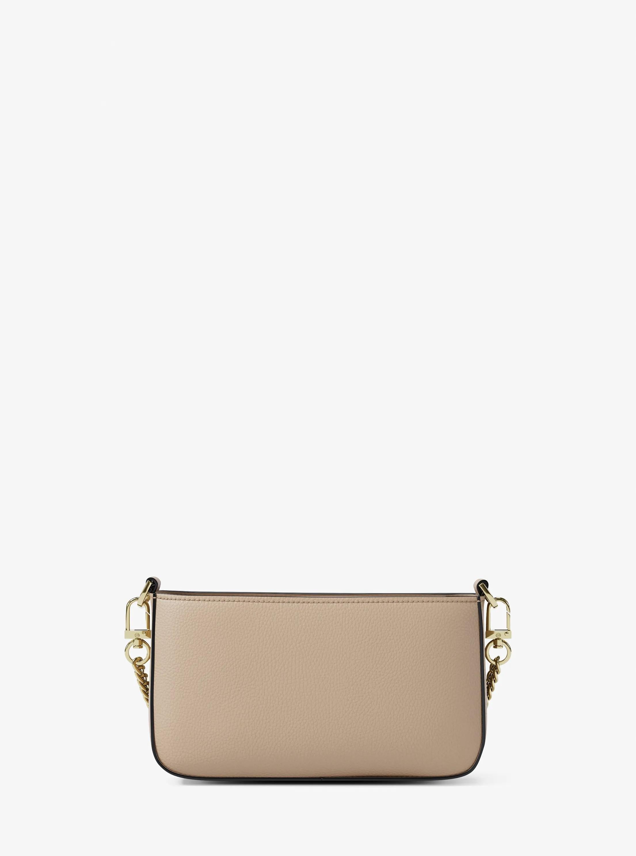 Bryant Small Pebbled Leather Convertible Pochette Designer Handbag Fashion Shoulder Bag
