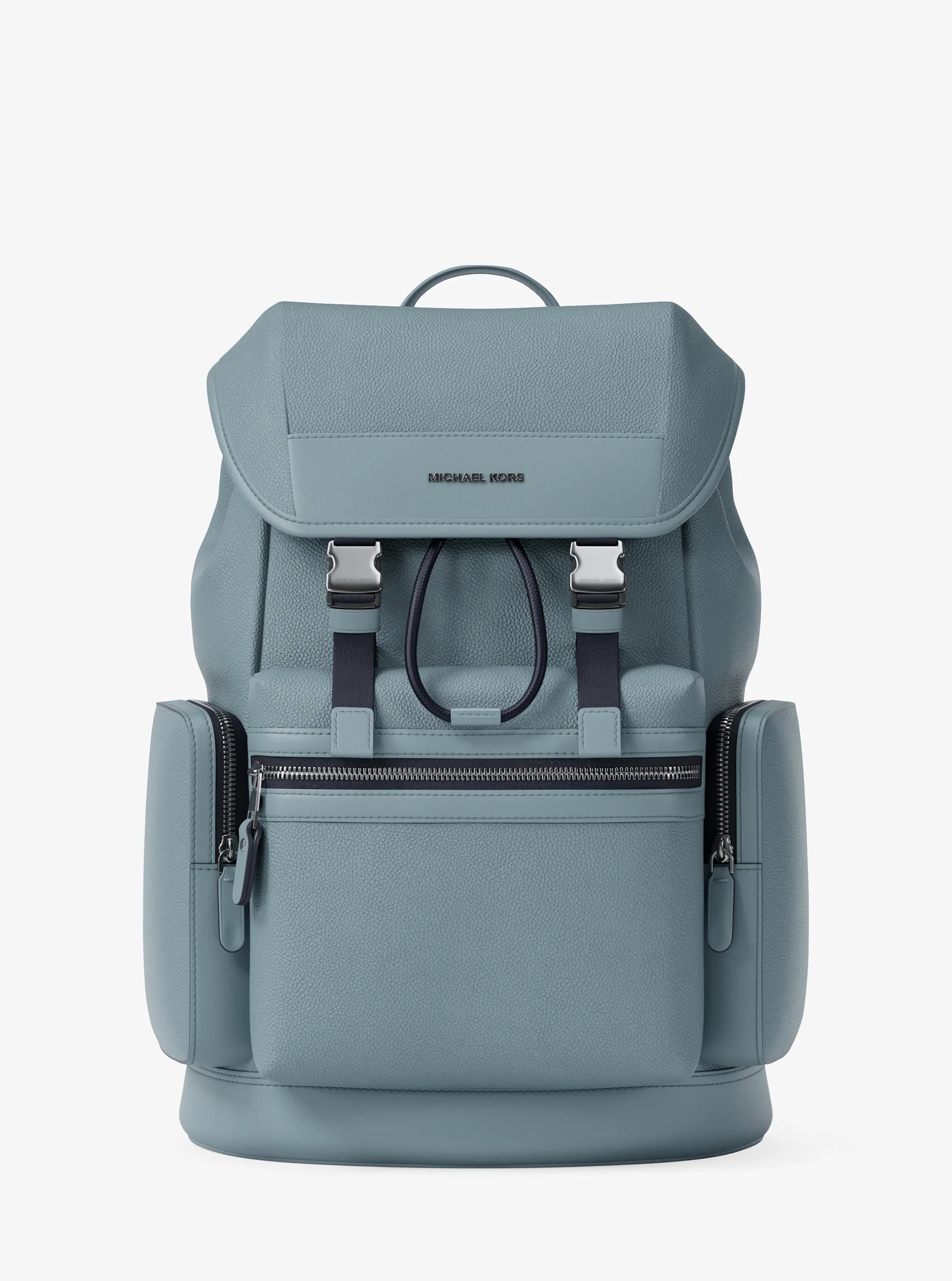 Jet Set Pebbled Leather Backpack Popular Style Fashion Accessory