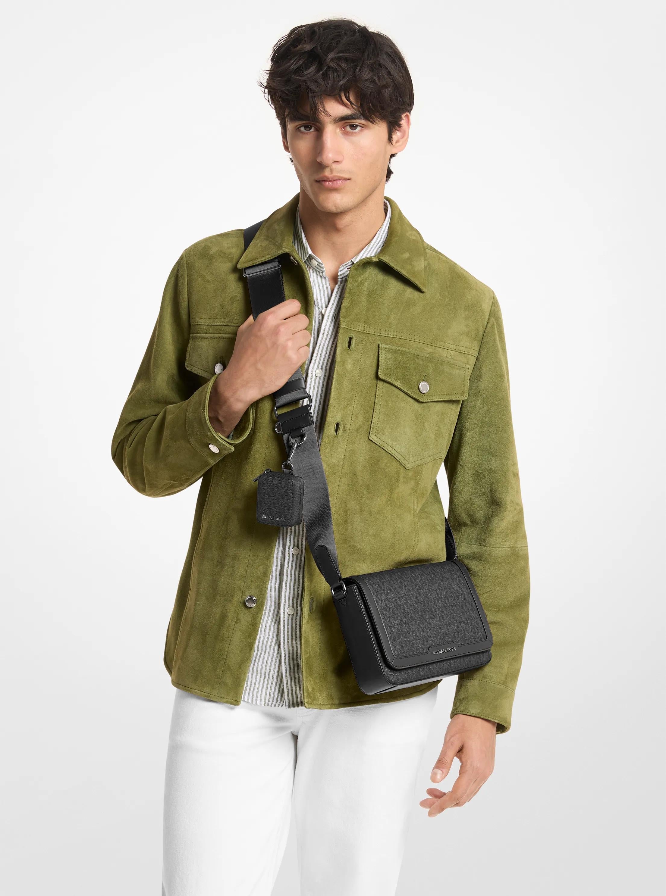 Hudson Mini Signature Logo Crossbody Bag With Airpod Case for Apple Airpods Pro Designer Handbag Fashion Shoulder Bag