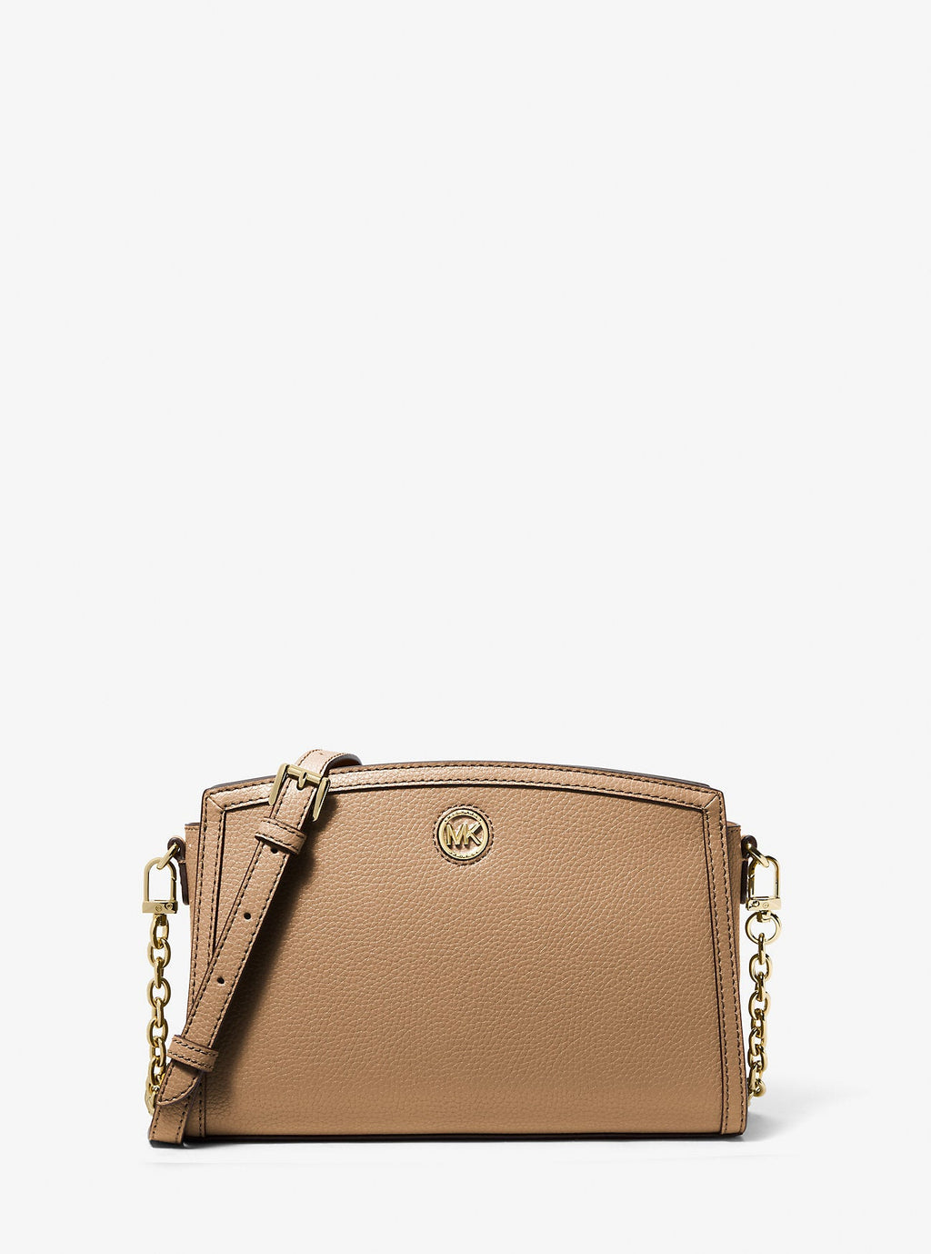 Chantal Large Pebbled Leather Crossbody Bag Designer Handbag Fashion Shoulder Bag