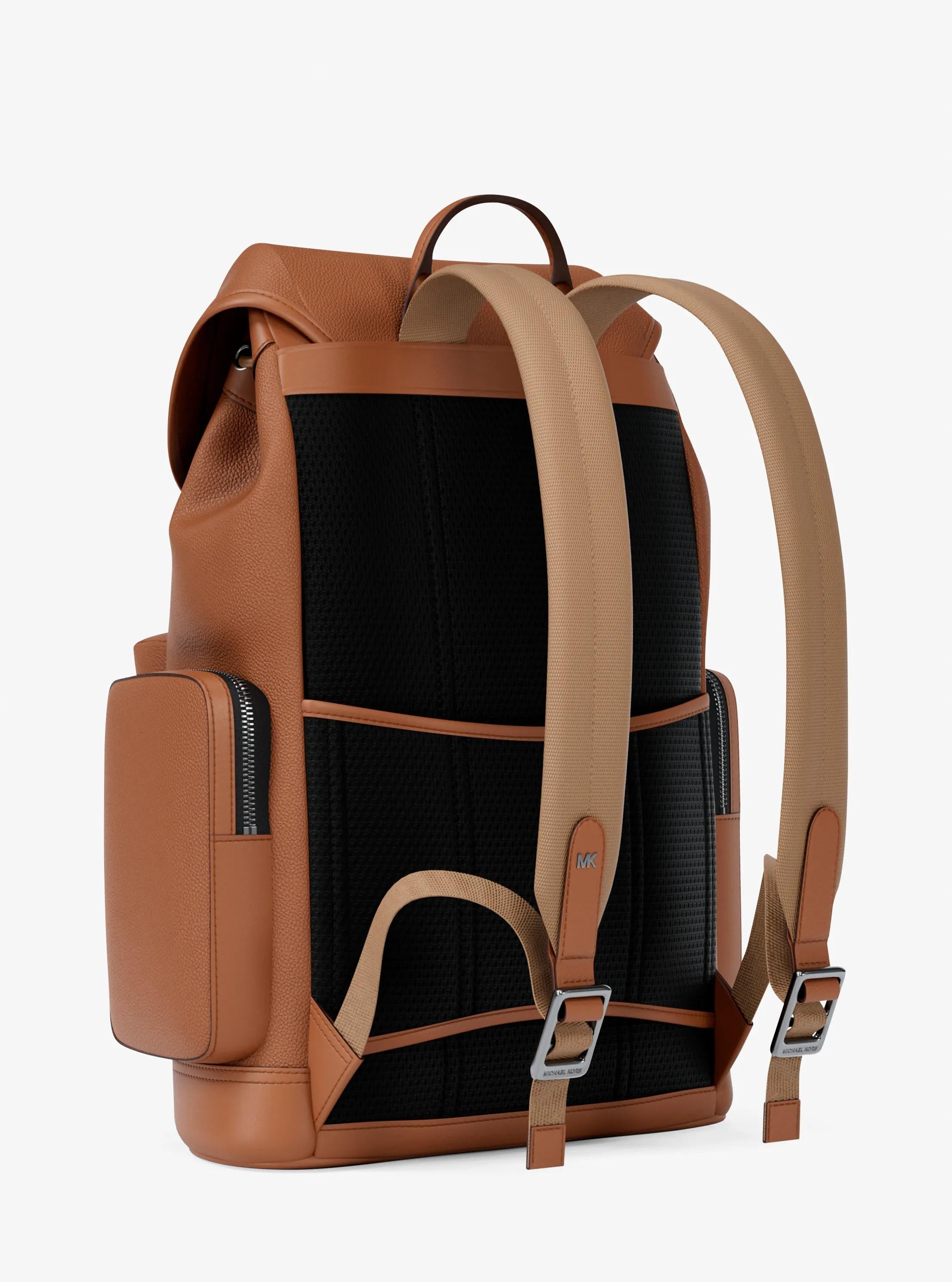 Jet Set Pebbled Leather Backpack Popular Style Fashion Accessory