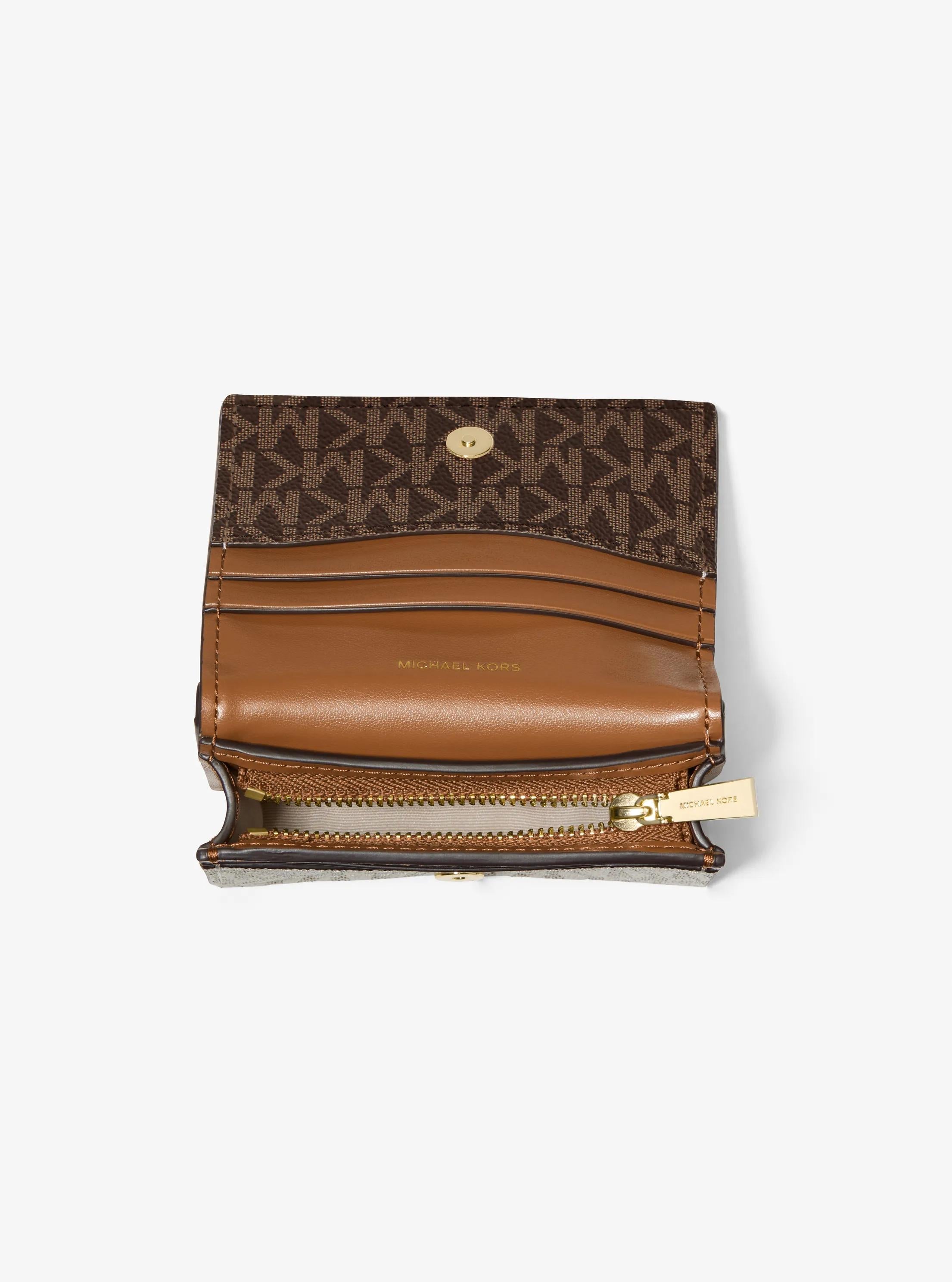 Hamilton Moderne Small Signature Logo Wallet Designer Wallet Card Holder