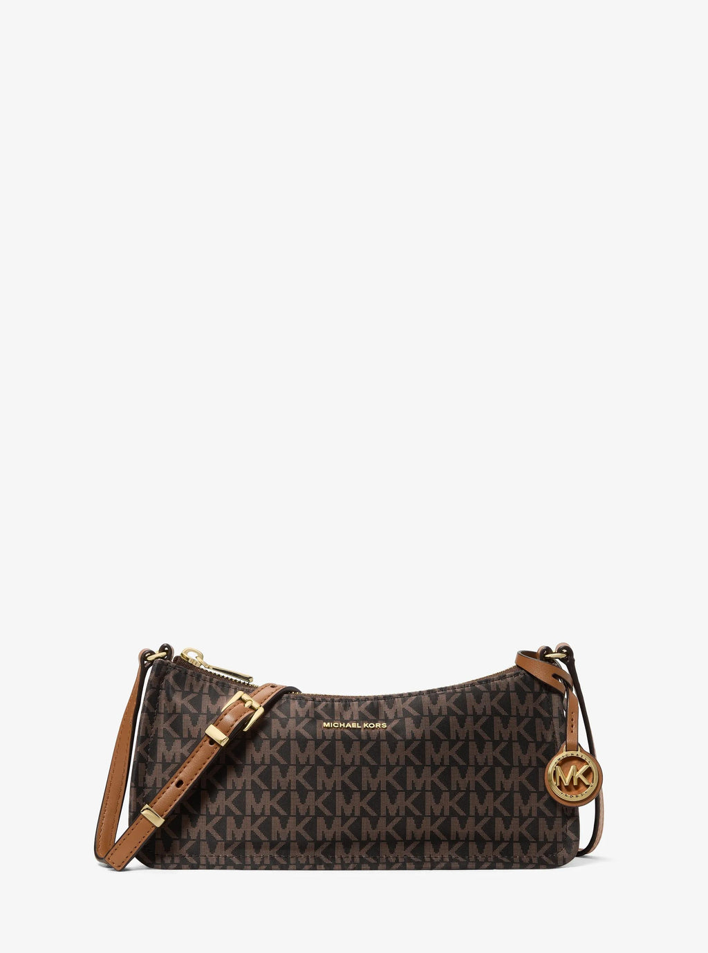 Zadie Small Signature Logo Woven Crossbody Bag Designer Handbag Fashion Shoulder Bag