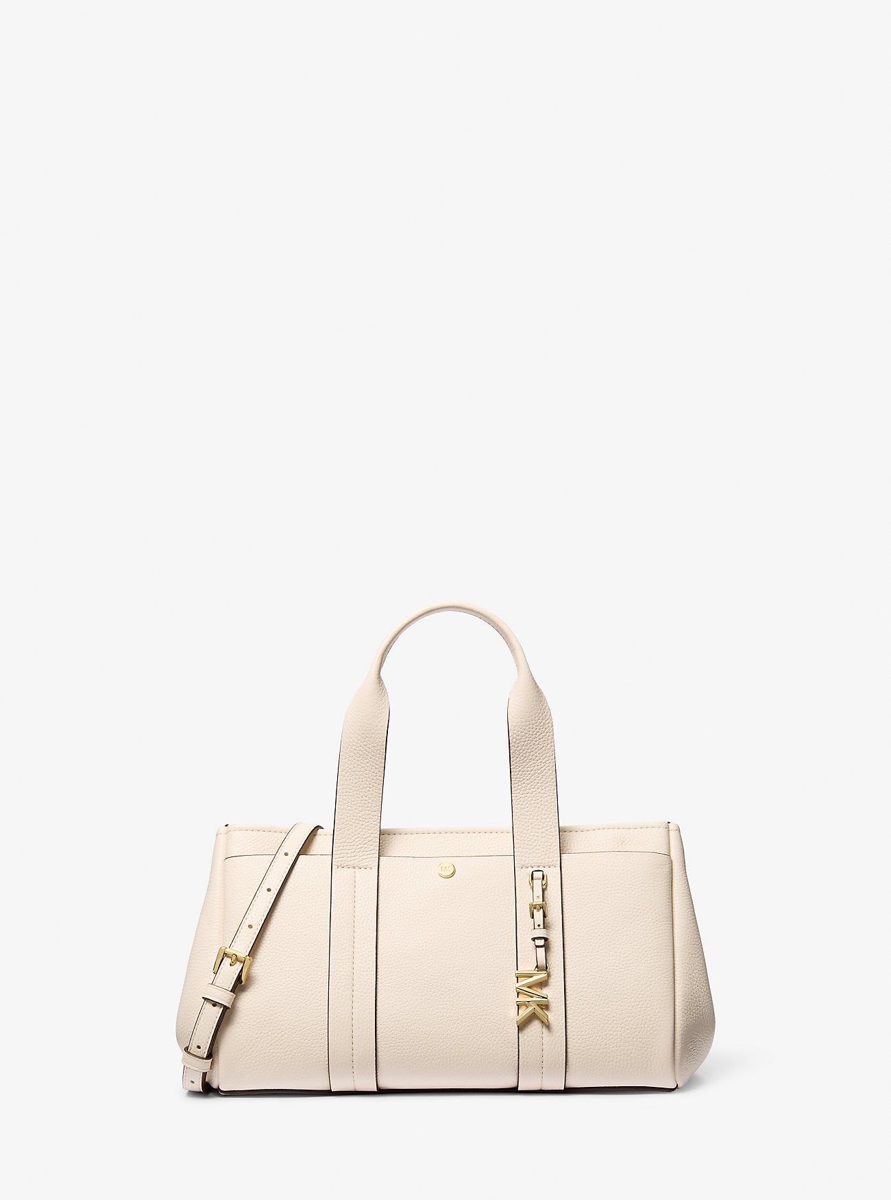 Romee Small Pebbled Leather Satchel Designer Handbag Fashion Shoulder Bag