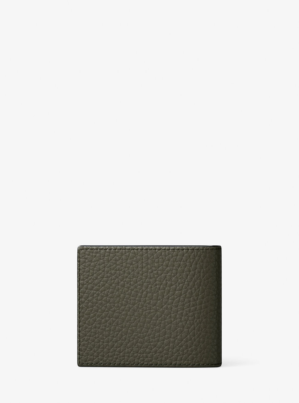Hudson Pebbled Leather Billfold Wallet Designer Wallet Card Holder