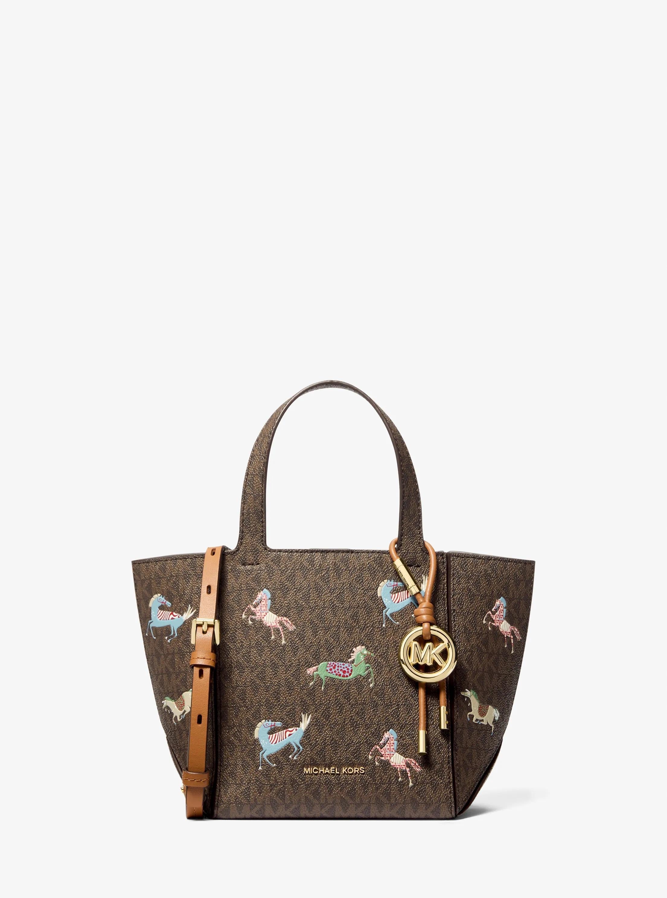 Jordi Small Signature Logo Convertible Tote Bag Designer Handbag Fashion Shoulder Bag