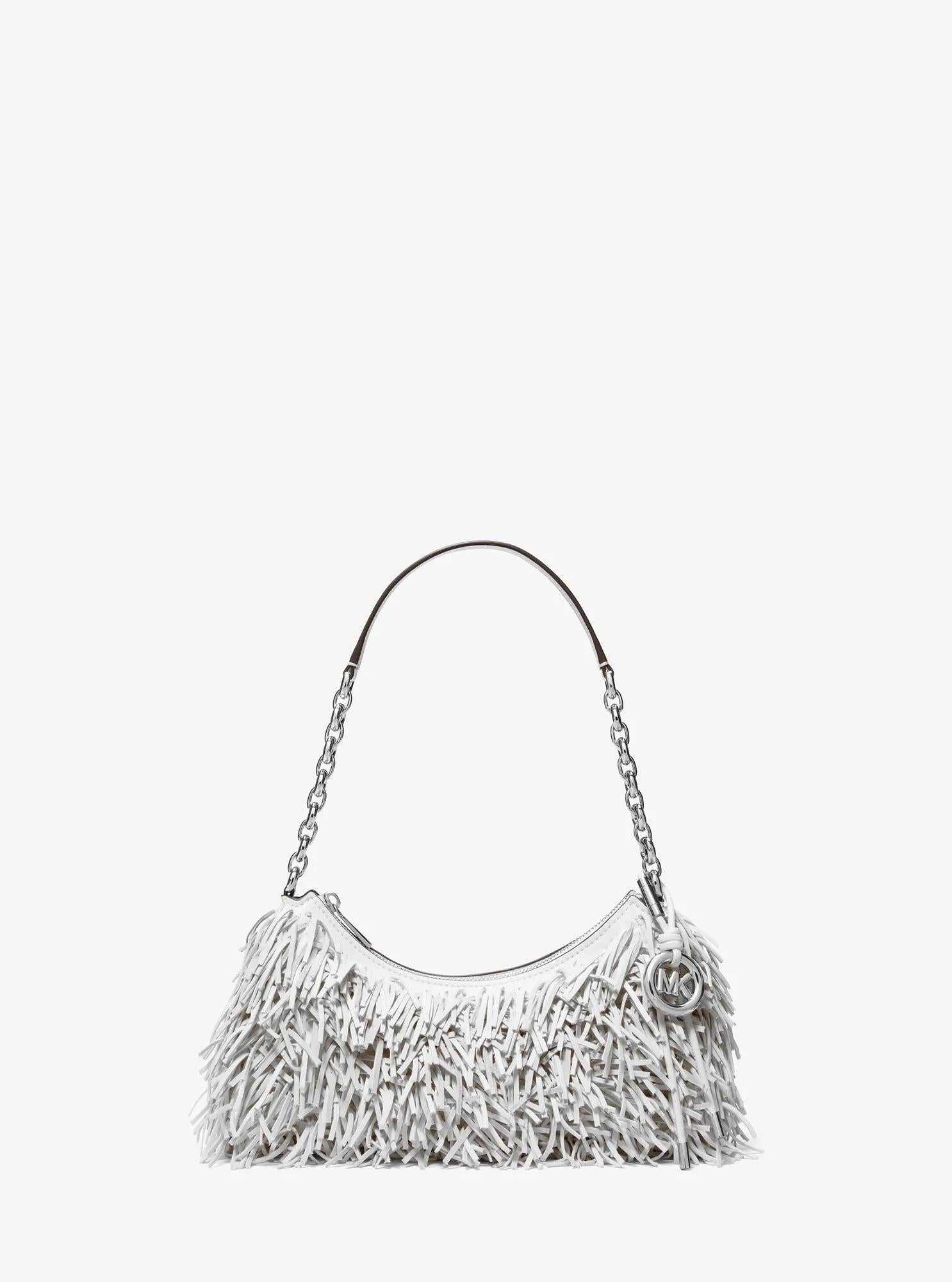 Nolita Medium Fringed Leather Pochette Designer Handbag Fashion Shoulder Bag