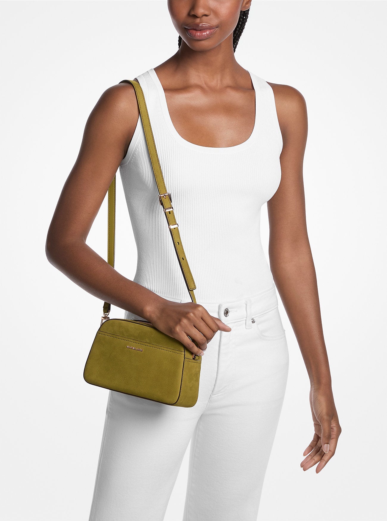 Jet Set Small Nubuck Camera Crossbody Bag Designer Handbag Fashion Shoulder Bag