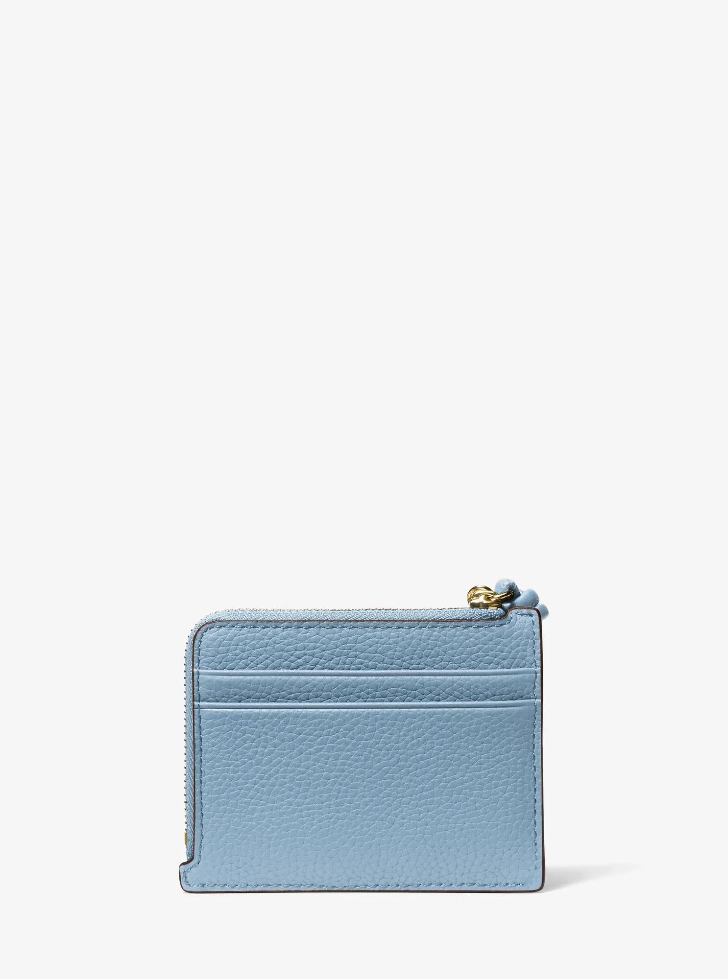 Jet Set Small Pebbled Leather Card Case Wristlet Designer Handbag Fashion Shoulder Bag
