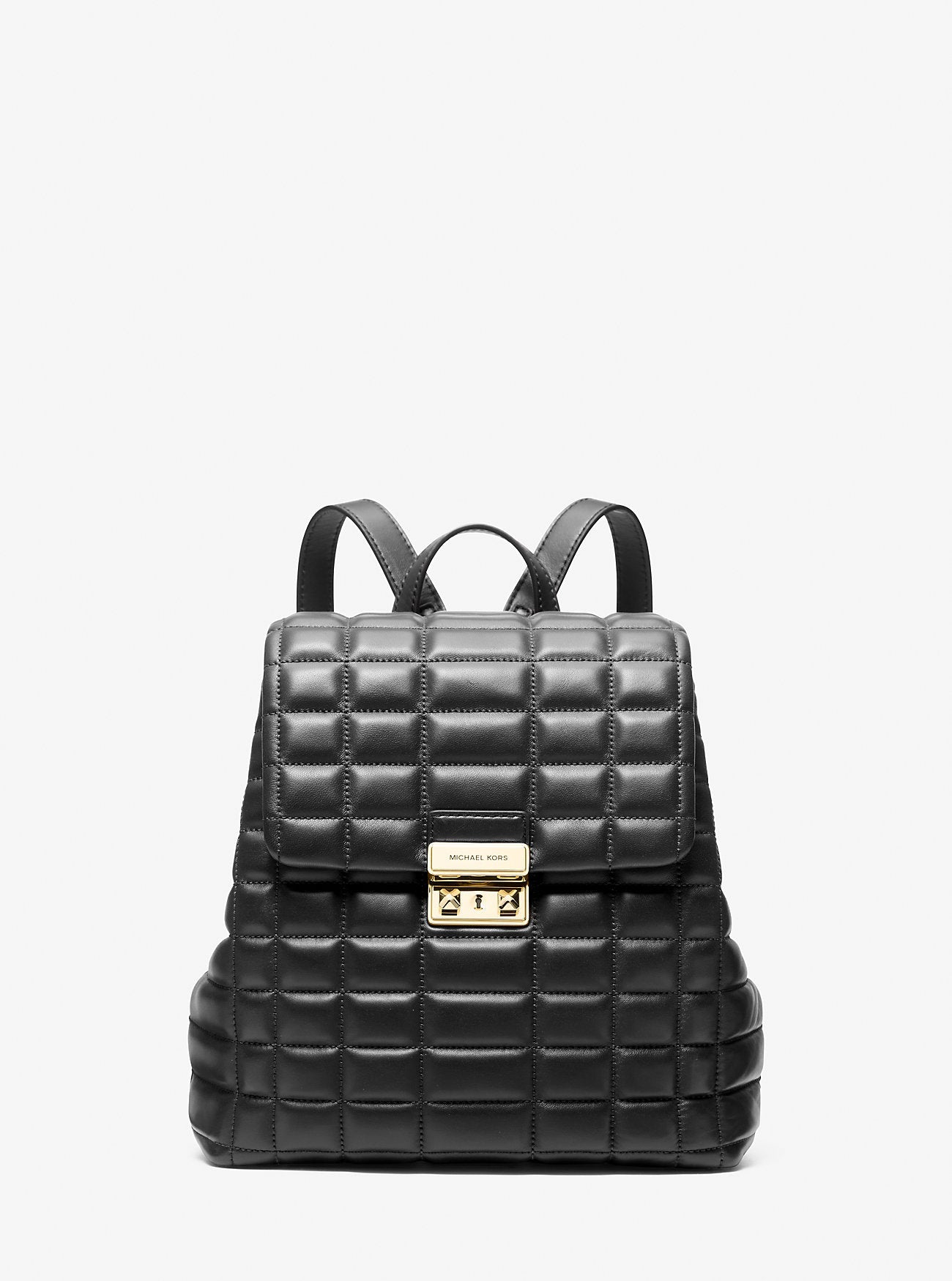 Tribeca Small Quilted Leather Backpack Designer Handbag Fashion Shoulder Bag