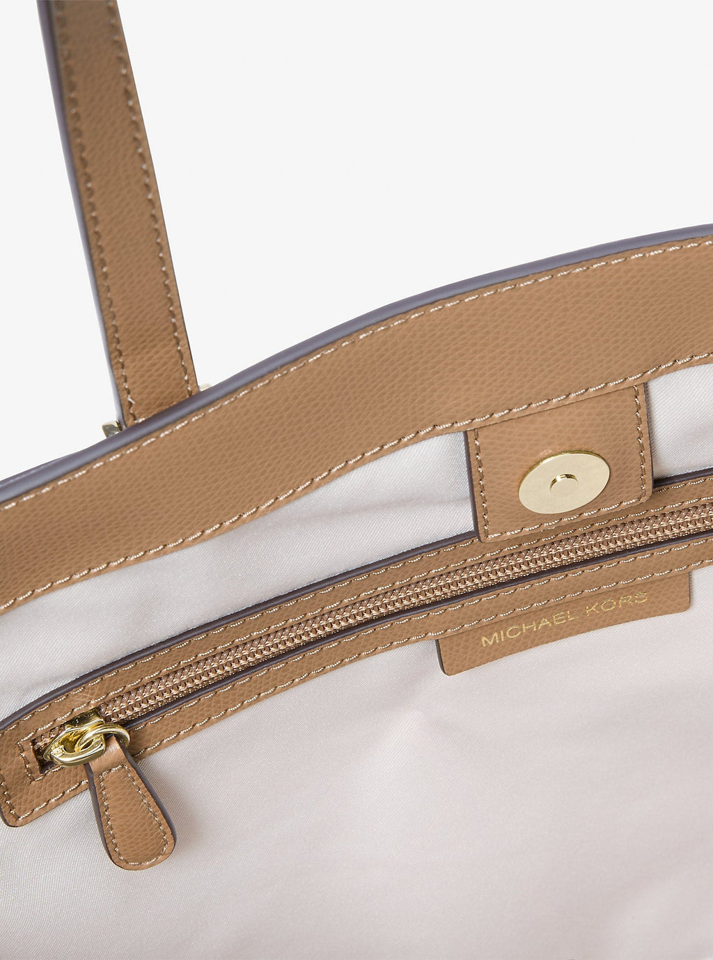 Taryn Large Signature Logo and Leather Tote Bag Designer Handbag Fashion Shoulder Bag