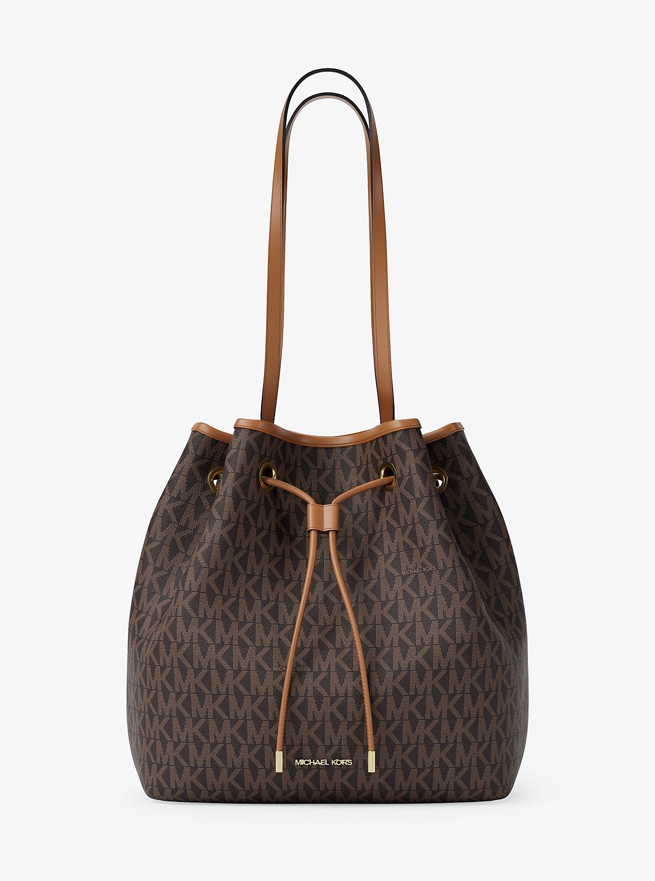 Avery Medium Signature Logo Bucket Tote Bag Designer Handbag Fashion Shoulder Bag