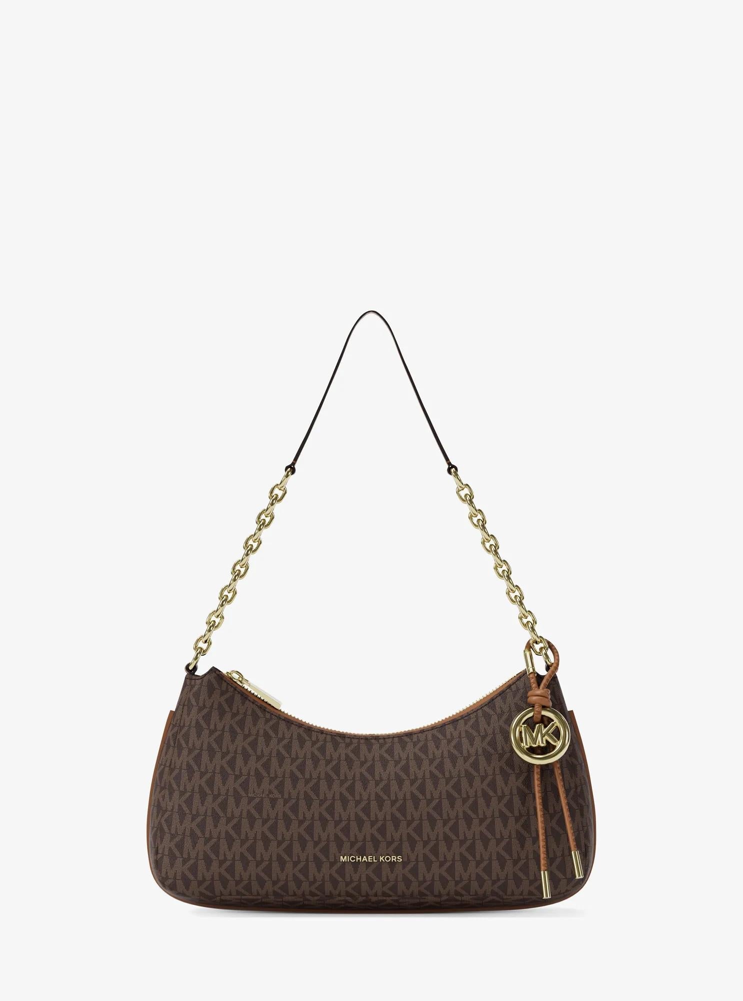 Nolita Medium Signature Logo Chain Pochette Designer Handbag Fashion Shoulder Bag