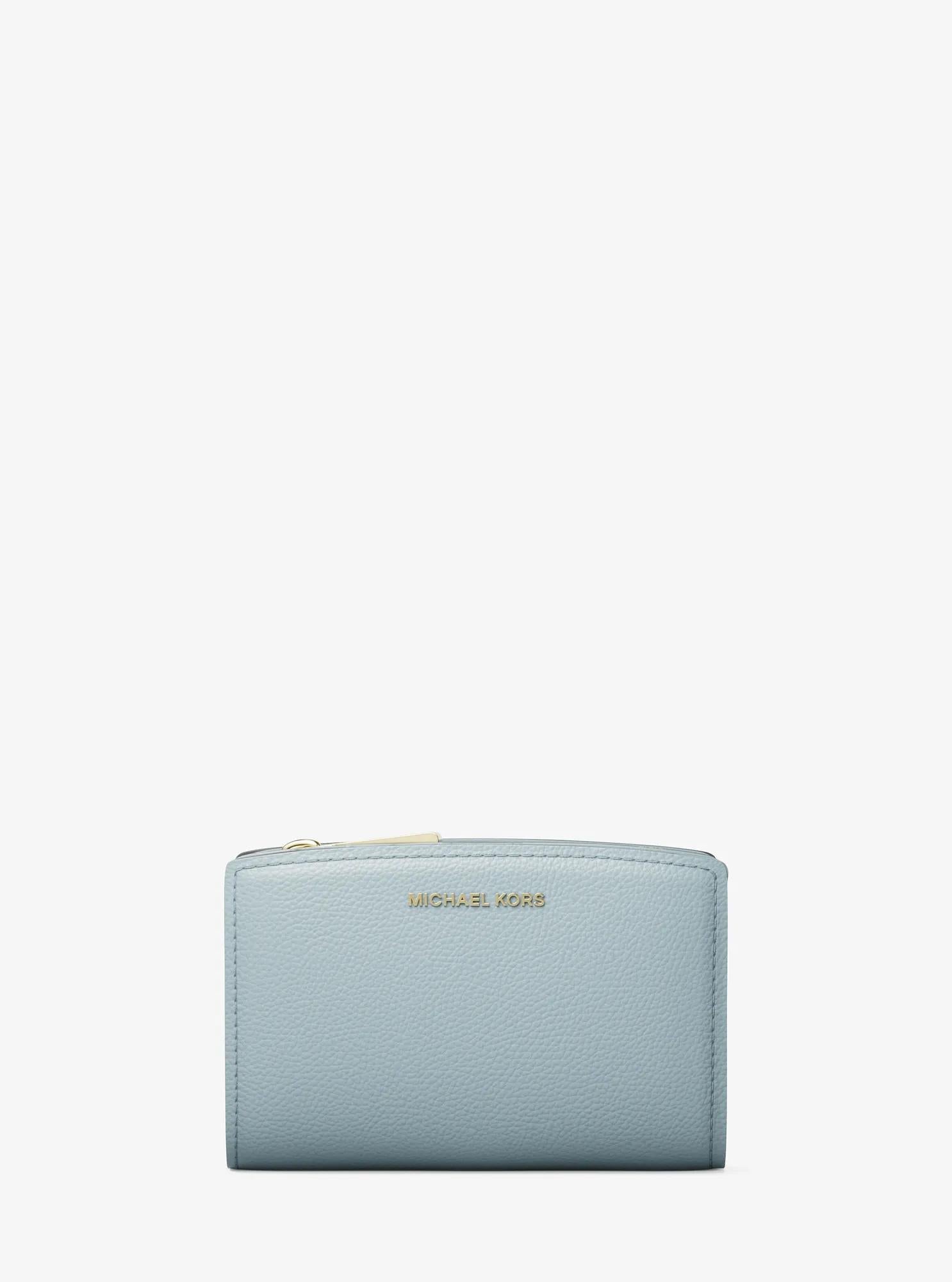 Bryant Medium Pebbled Leather Wallet Designer Wallet Card Holder