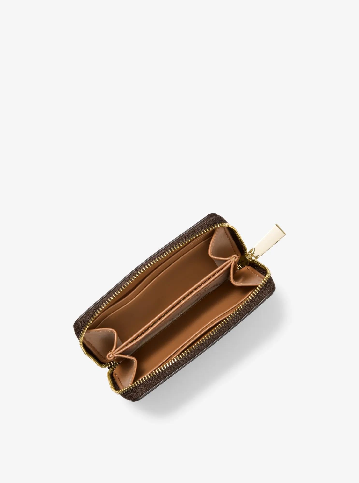 Small Logo and Leather Wallet Designer Wallet Card Holder