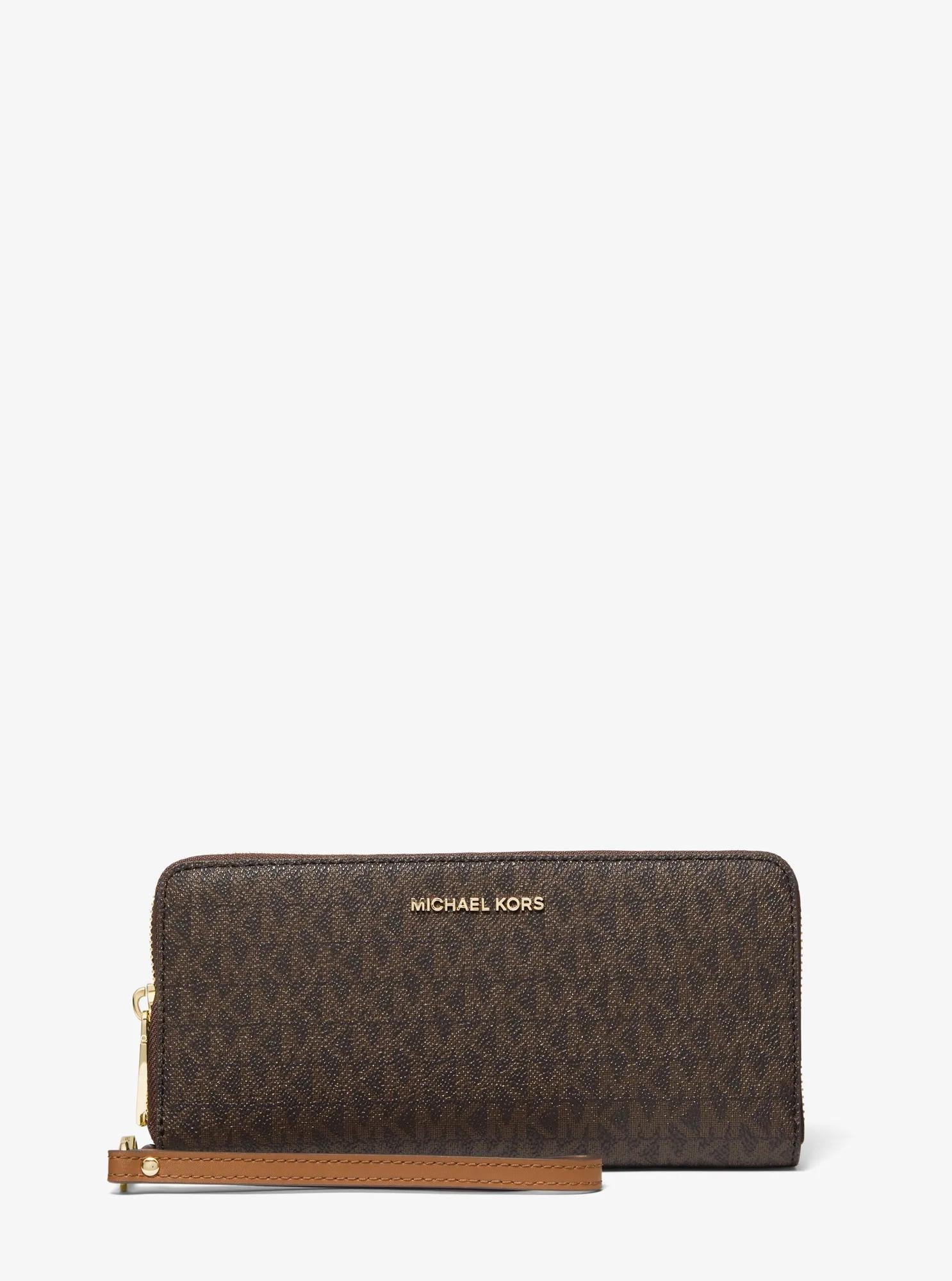 Large Logo Continental Wallet Designer Wallet Card Holder
