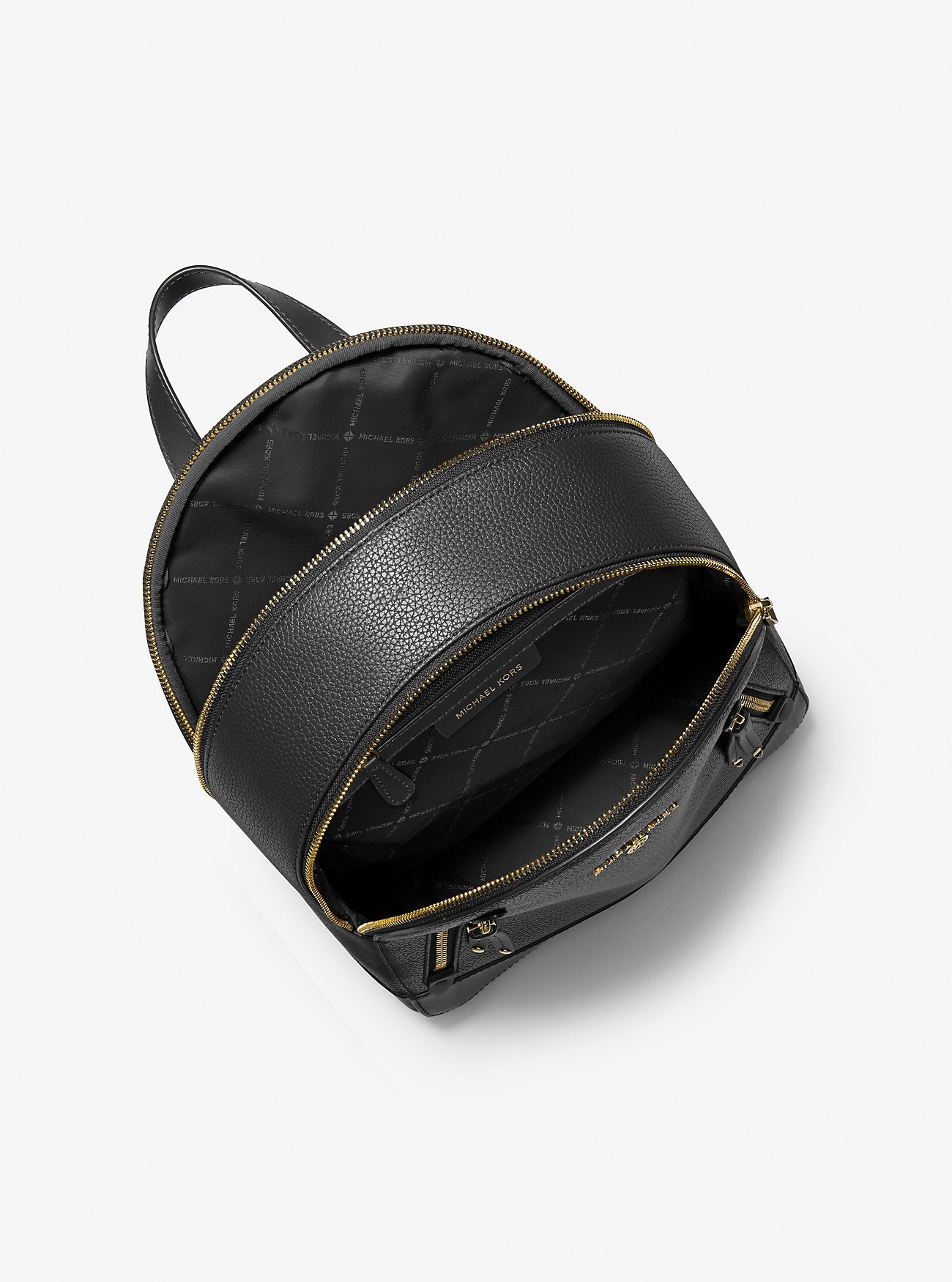 Brooklyn Medium Pebbled Leather Backpack Designer Handbag Fashion Shoulder Bag