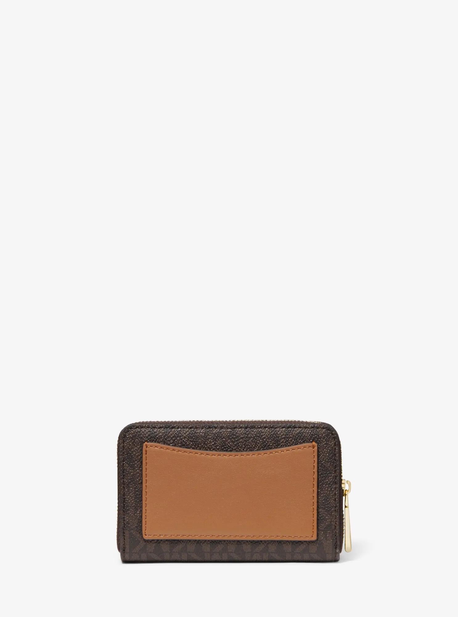 Small Logo and Leather Wallet Designer Wallet Card Holder