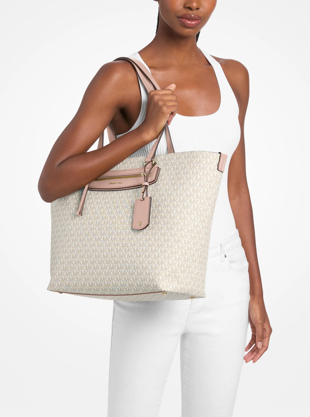 Jet Set Travel Extra-Large Signature Logo Tote Bag Designer Handbag Fashion Shoulder Bag