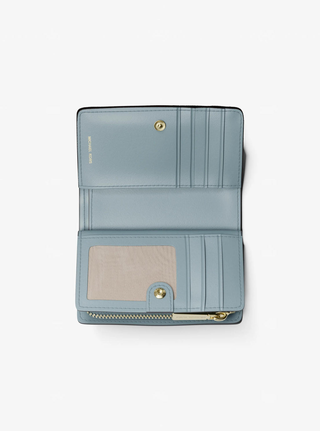 Bryant Medium Pebbled Leather Wallet Designer Wallet Card Holder