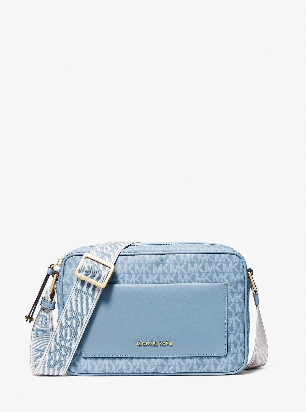 Jet Set Large Signature Logo Print Woven Crossbody Bag Designer Handbag Fashion Shoulder Bag