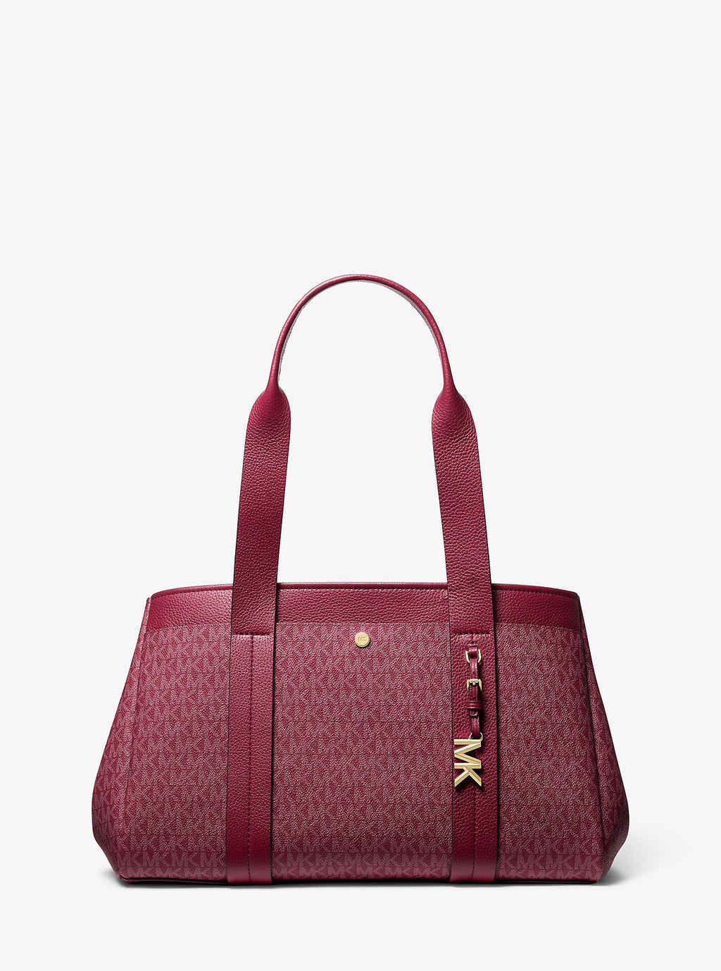 Romee Large Signature Logo and Leather Tote Bag Designer Handbag Fashion Shoulder Bag
