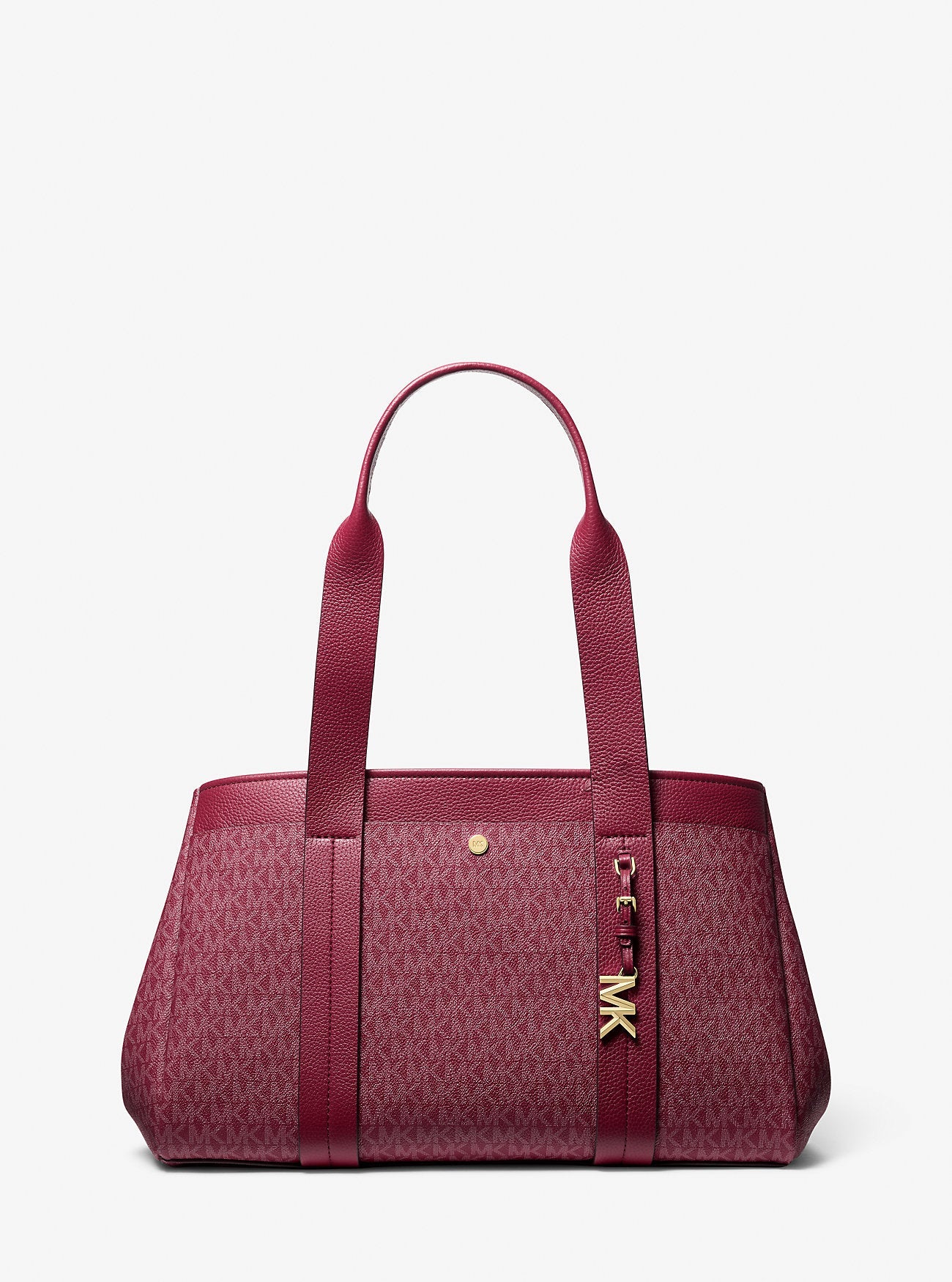 Romee Large Signature Logo and Leather Tote Bag Designer Handbag Fashion Shoulder Bag