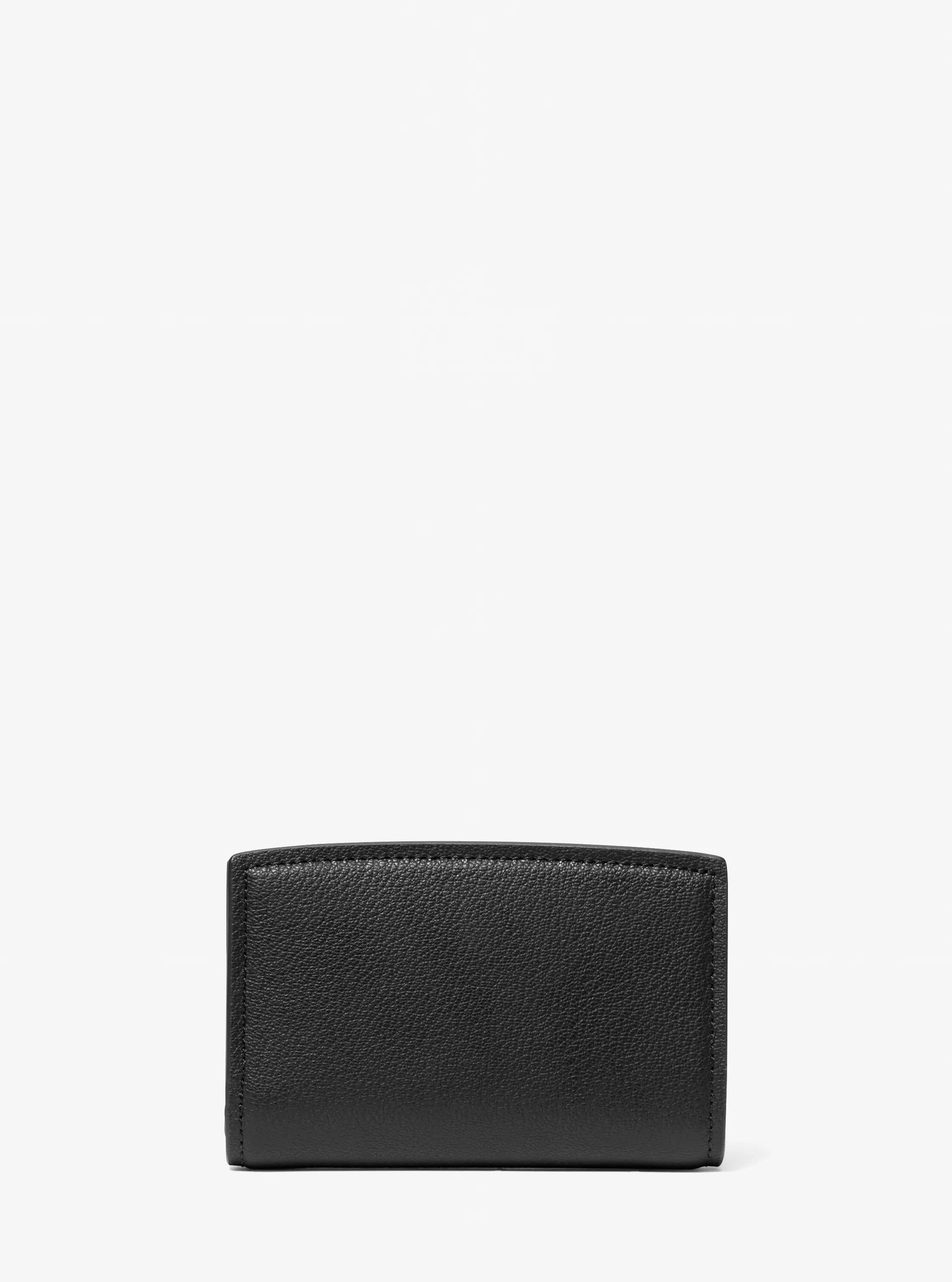 Bryant Medium Pebbled Leather Wallet Designer Wallet Card Holder