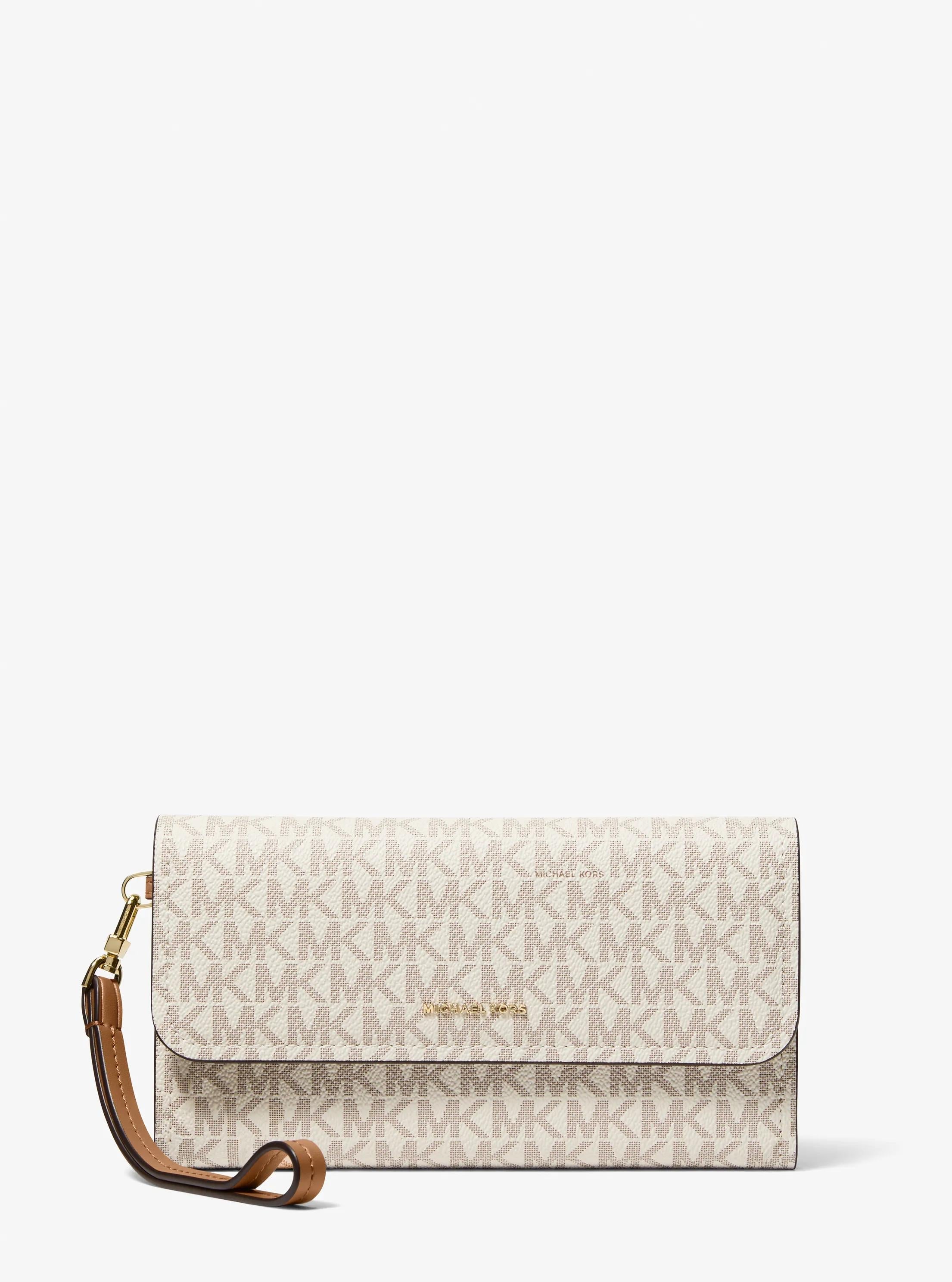 Jet Set Medium Signature Logo Smartphone Wristlet Designer Handbag Fashion Shoulder Bag