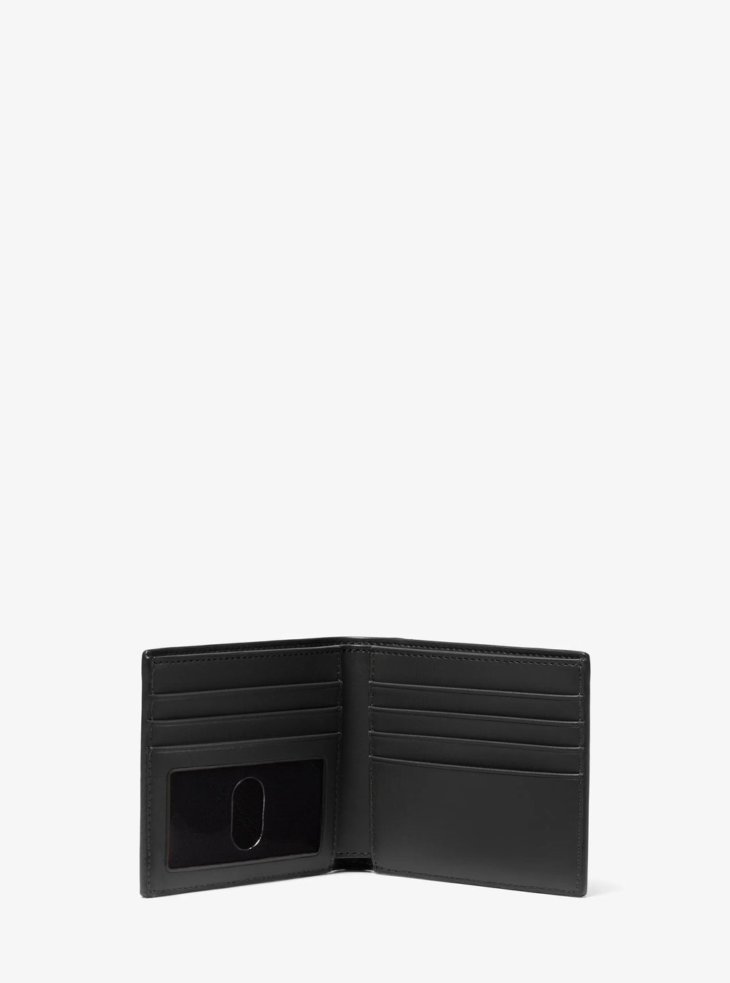 Hudson Pebbled Leather Billfold Wallet Designer Wallet Card Holder