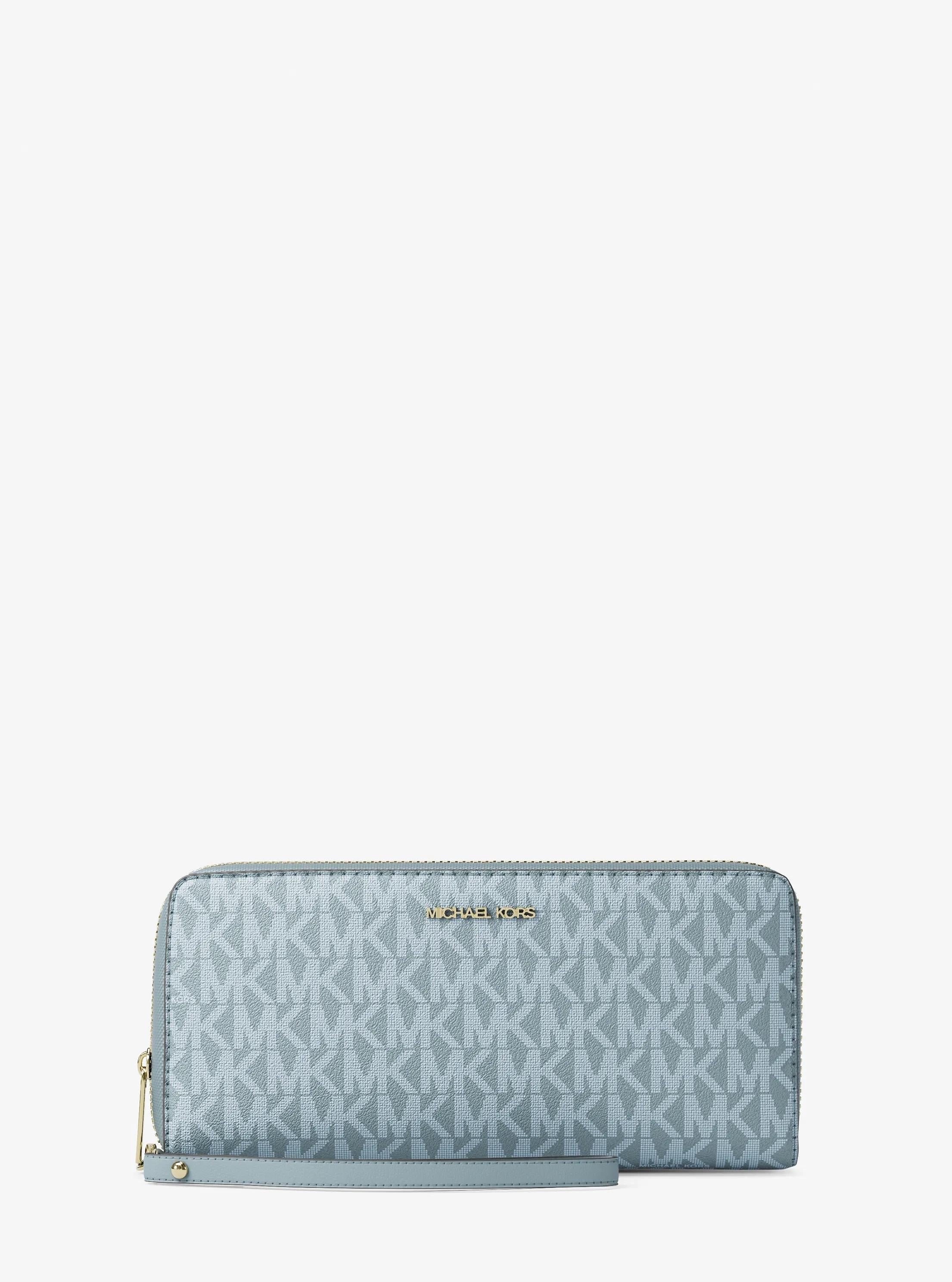 Large Logo Continental Wallet Designer Wallet Card Holder