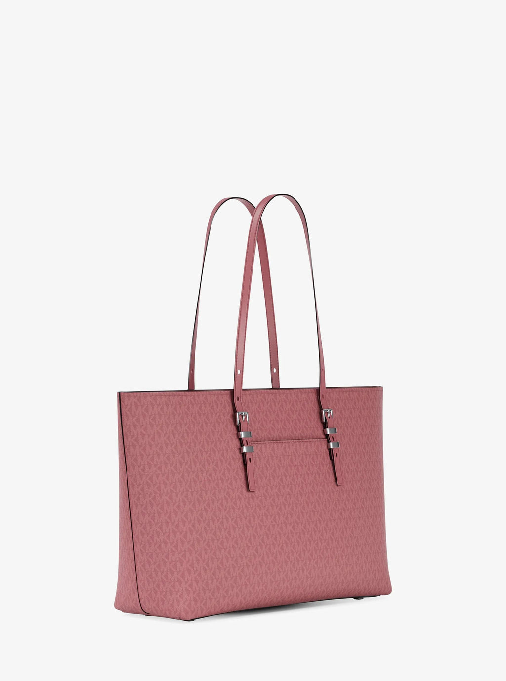 Quinn Large Signature Logo and Leather Tote Bag Designer Handbag Fashion Shoulder Bag