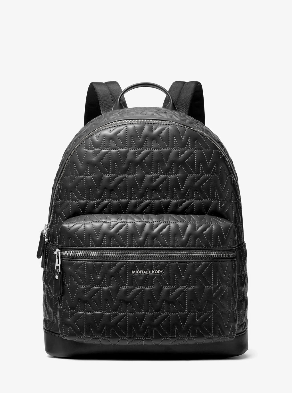 Hudson Medium Logo Embossed Dome Backpack Popular Style Fashion Accessory