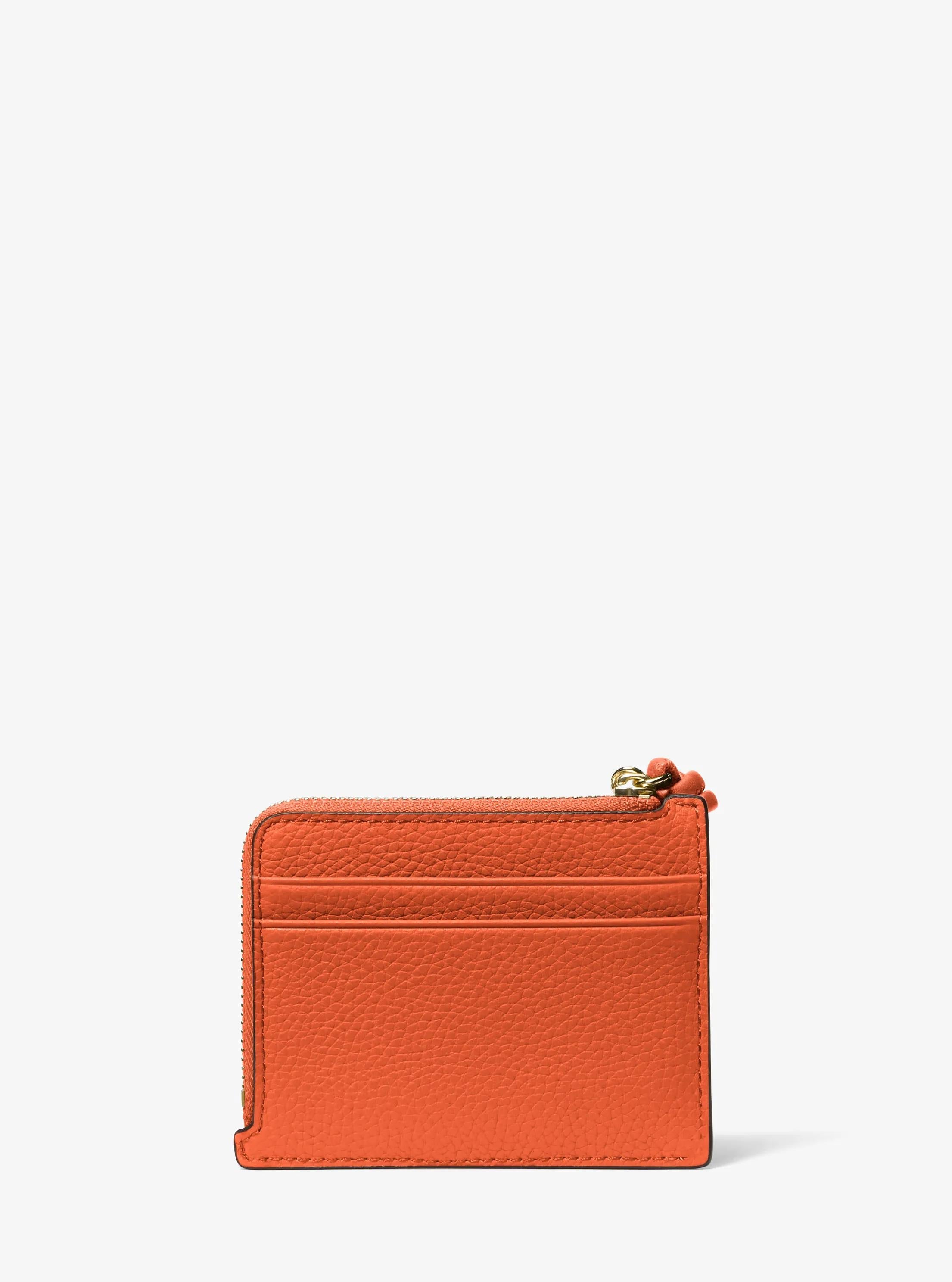 Jet Set Small Pebbled Leather Card Case Wristlet Designer Handbag Fashion Shoulder Bag