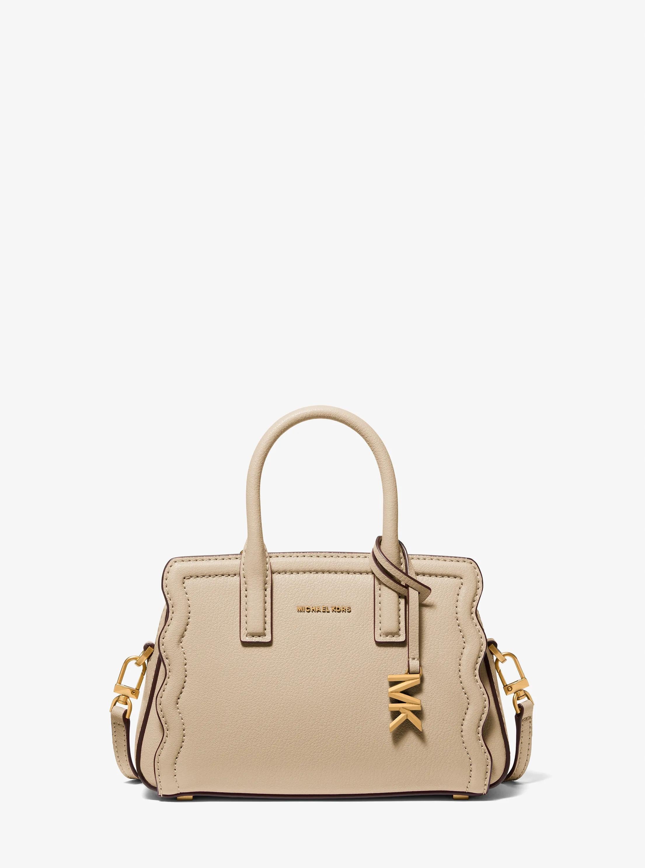 Laila Extra-Small Pebbled Leather Convertible Crossbody Bag Designer Handbag Fashion Shoulder Bag